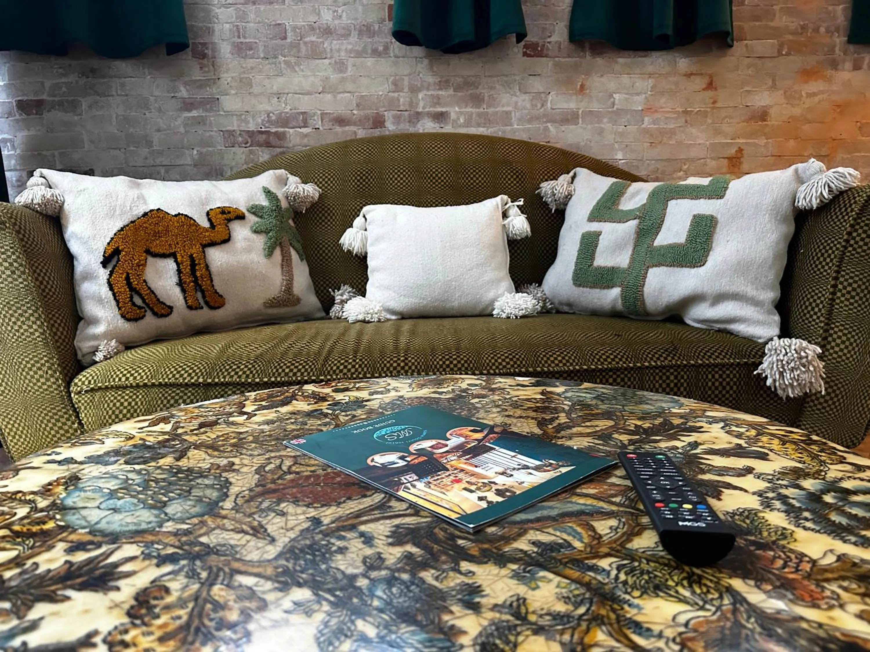 Decorative detail in Mama Souiri Hotel