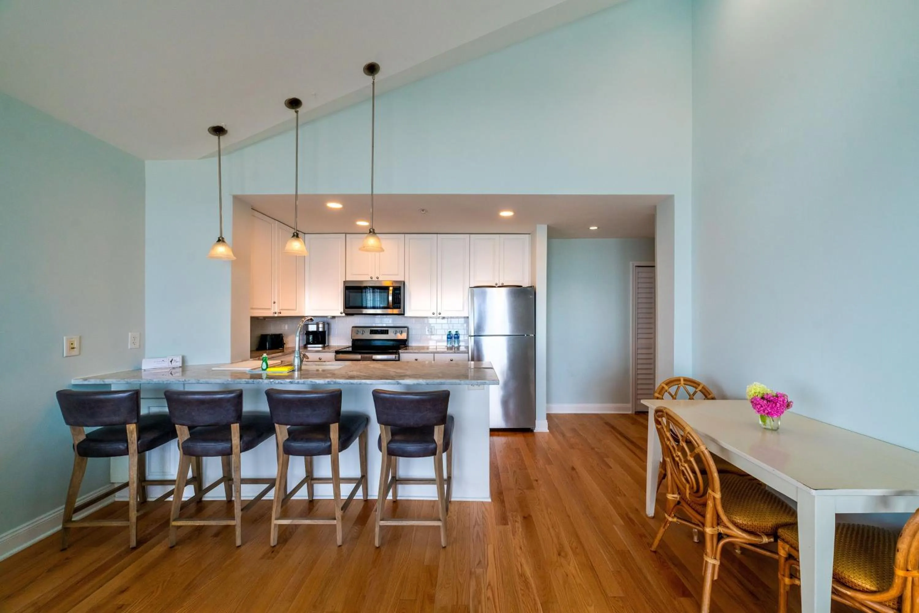 kitchen in Sandpiper Beach Club