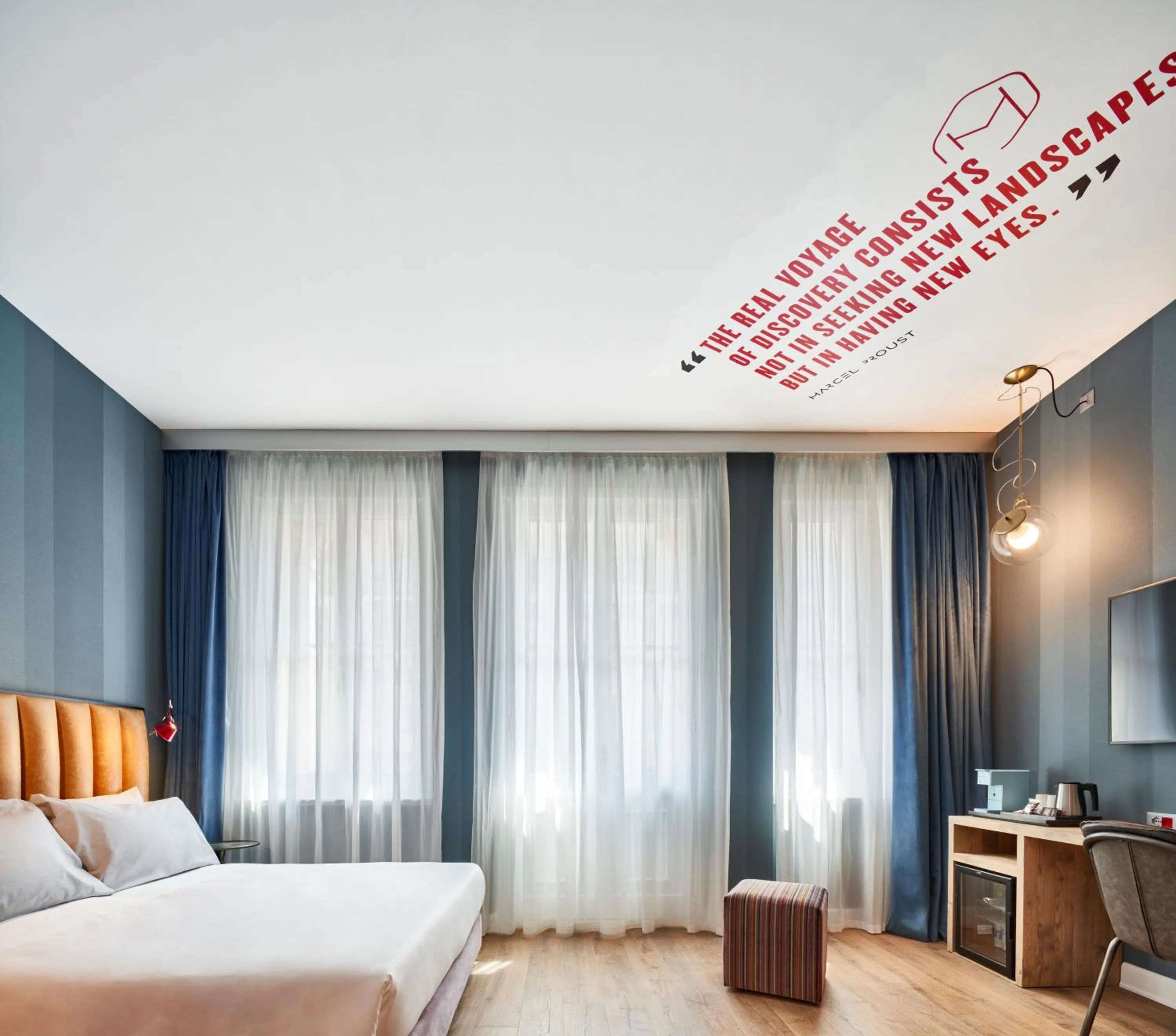 Bedroom, Bed in The Modernist Hotel