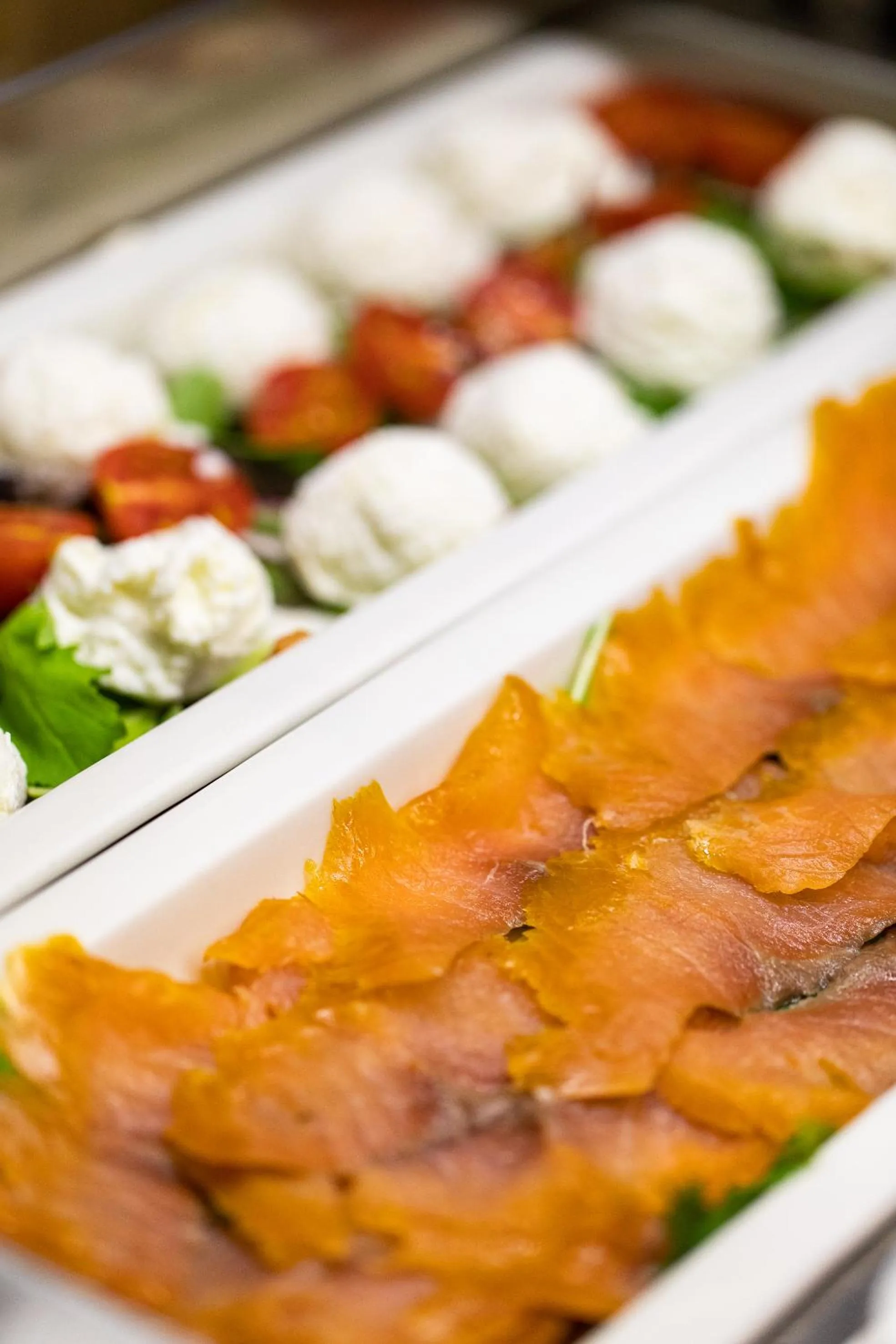 Buffet breakfast in The Modernist Hotel