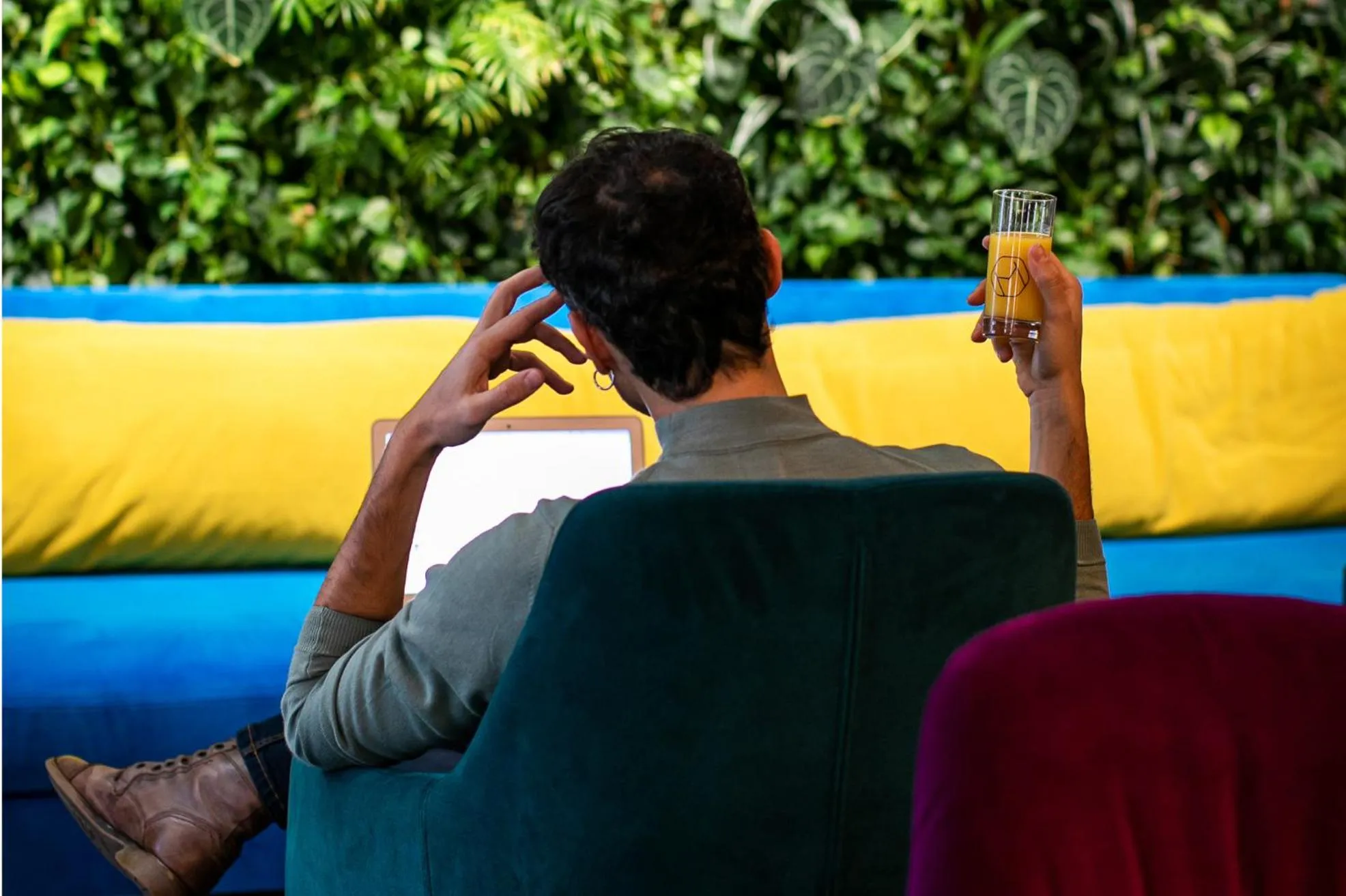 Lobby or reception in The Modernist Hotel