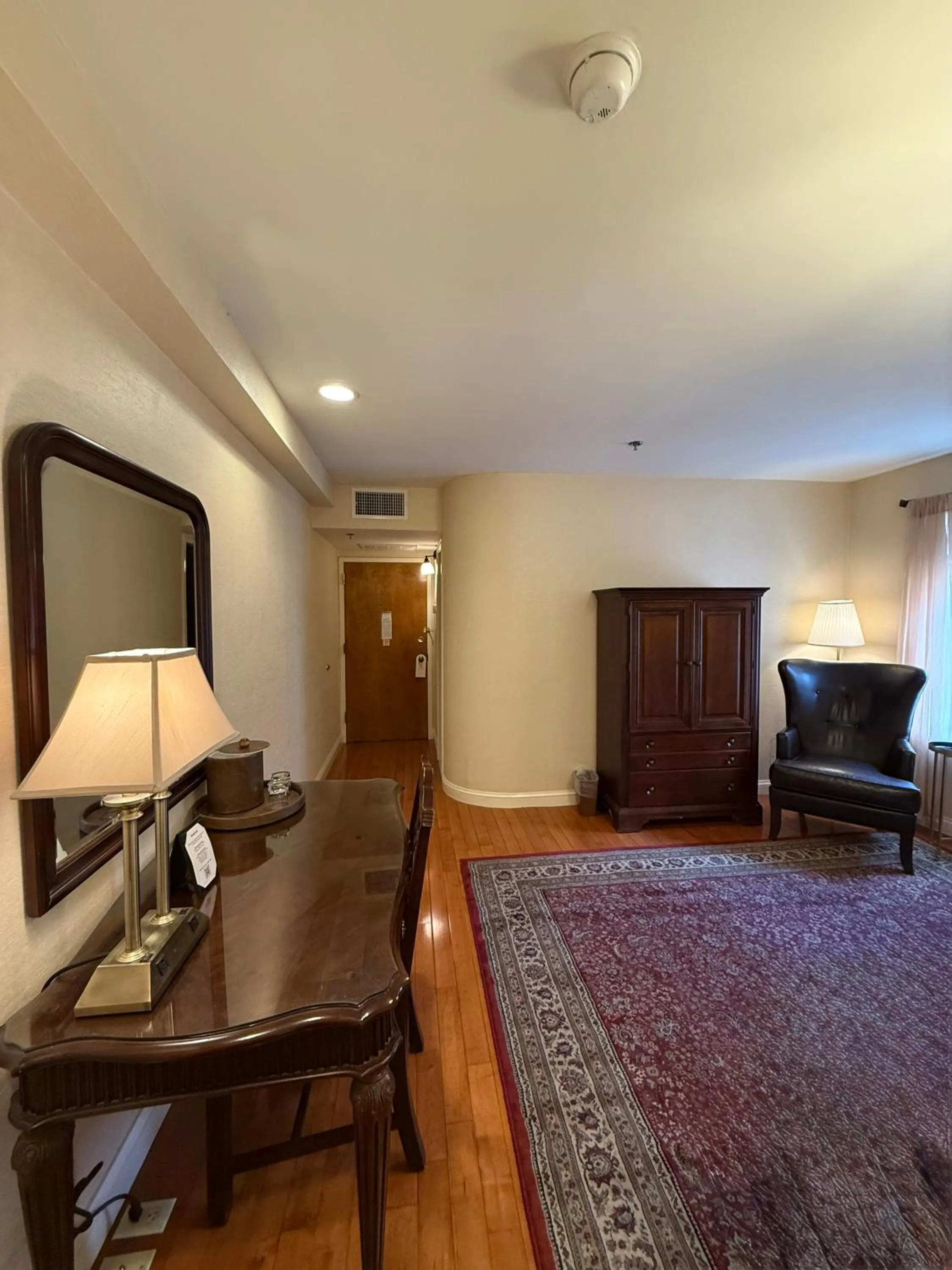 wardrobe in Penn's View Hotel Philadelphia