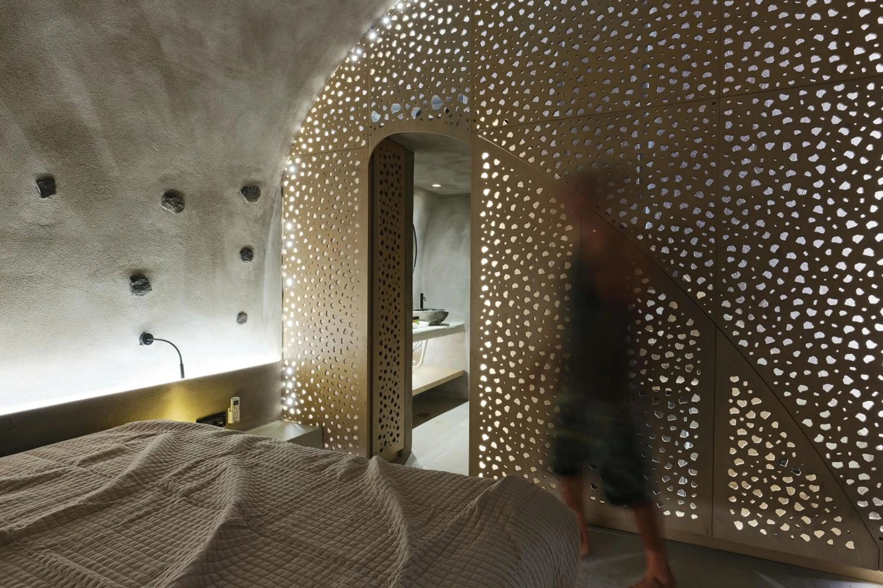 Bed in Andronikos Canaves