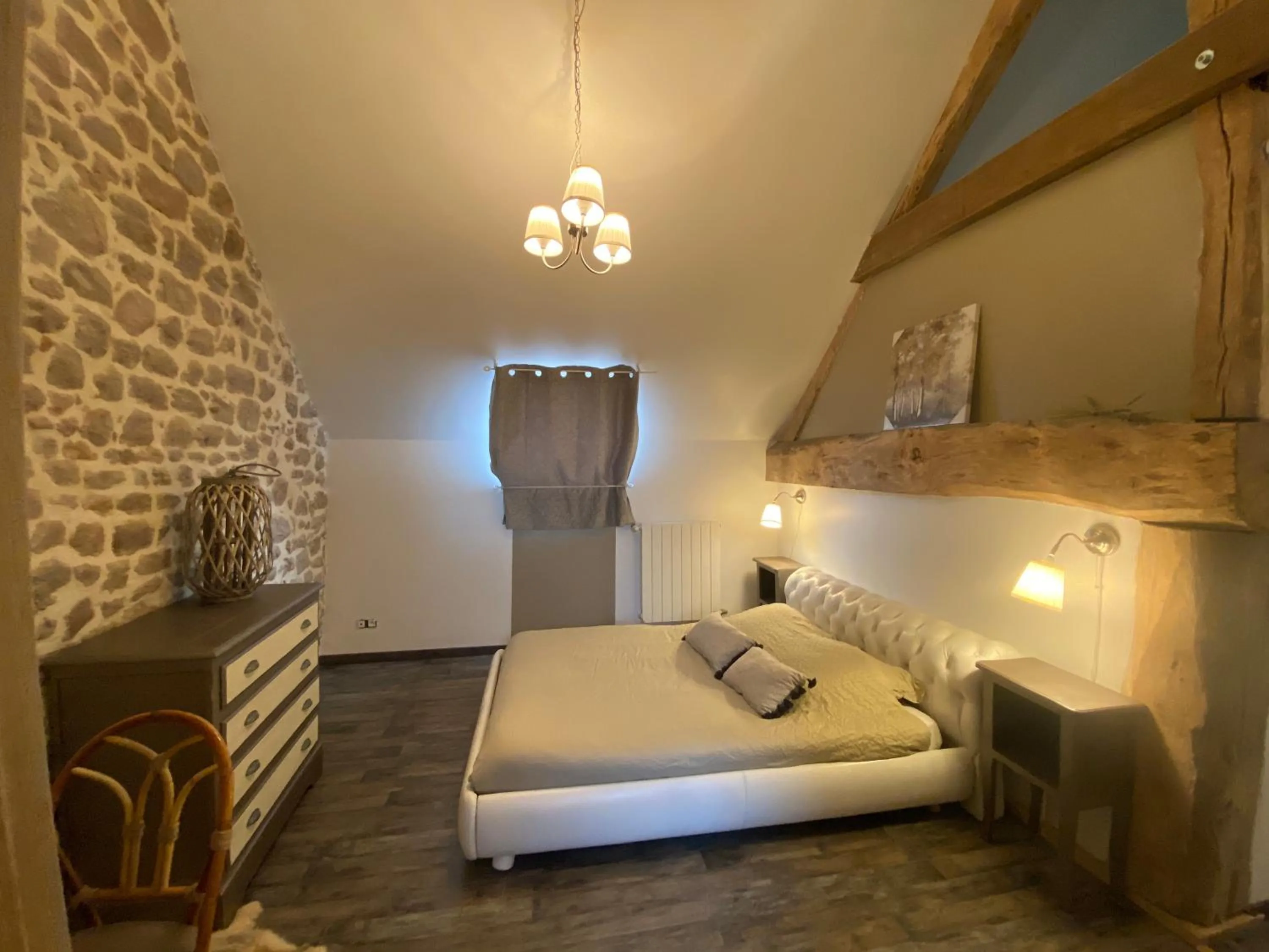 Bed in Domaine Des Tours Vauquelin