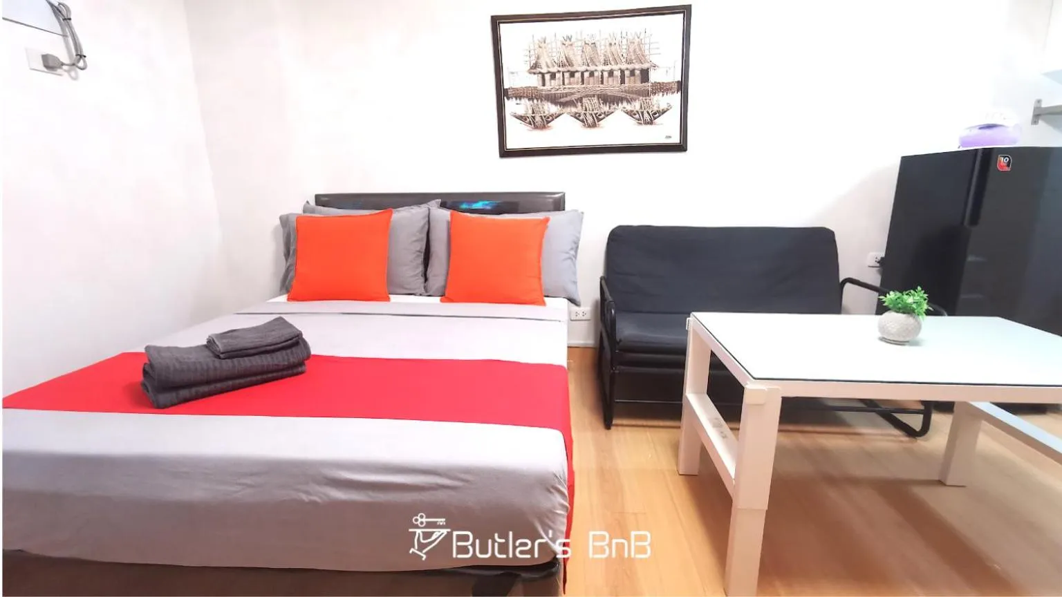 Bed in Butler's BnB @ Trees Residences QC Phil