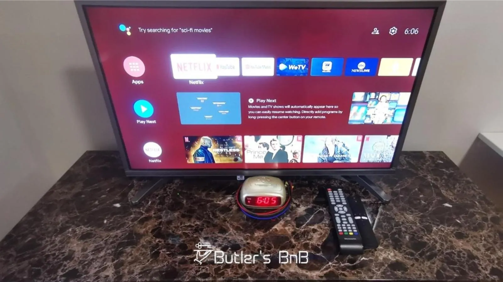 TV and multimedia in Butler's BnB @ Trees Residences QC Phil