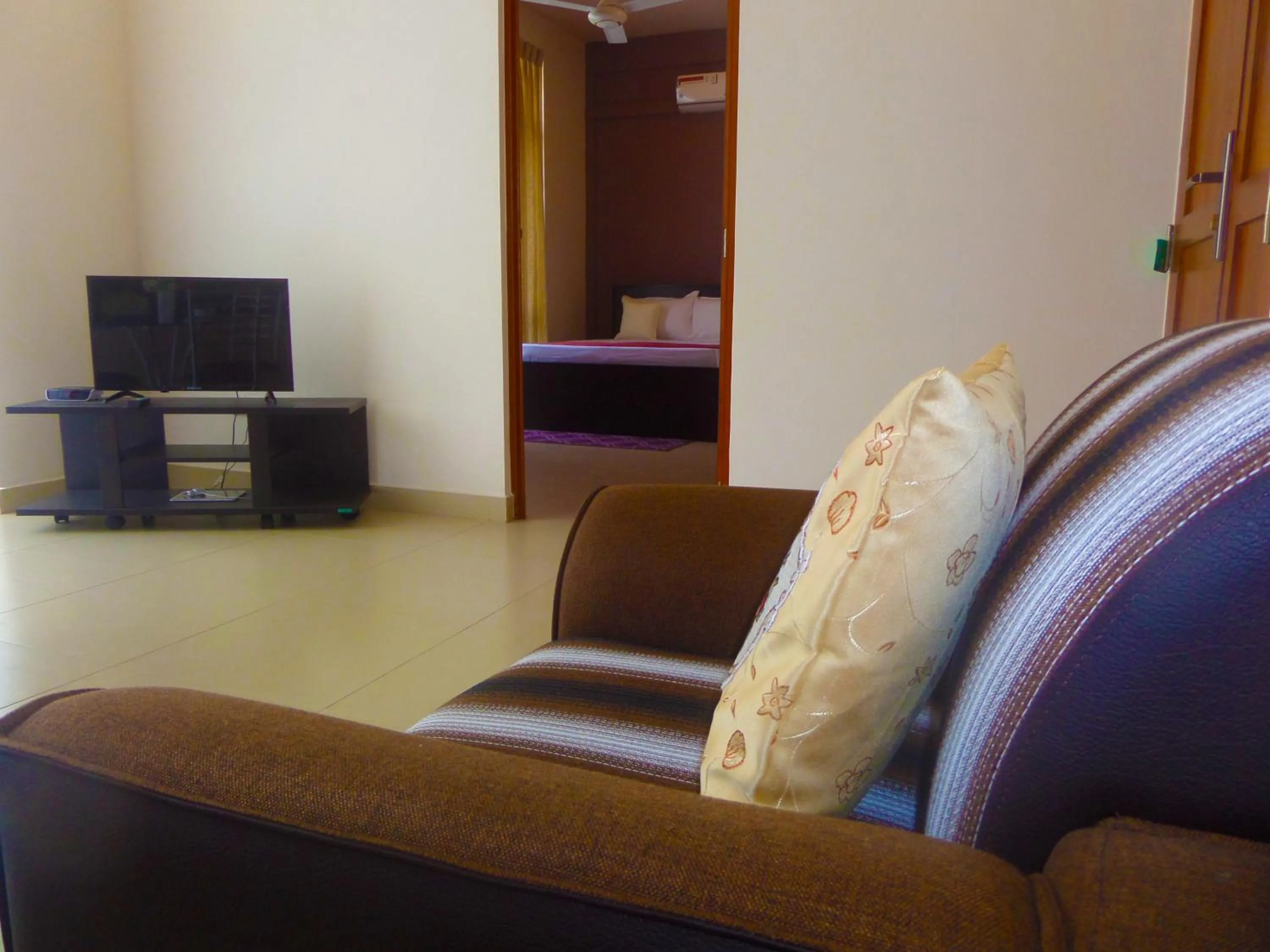 Living room in VIVAS Residencies Luxury Apartments