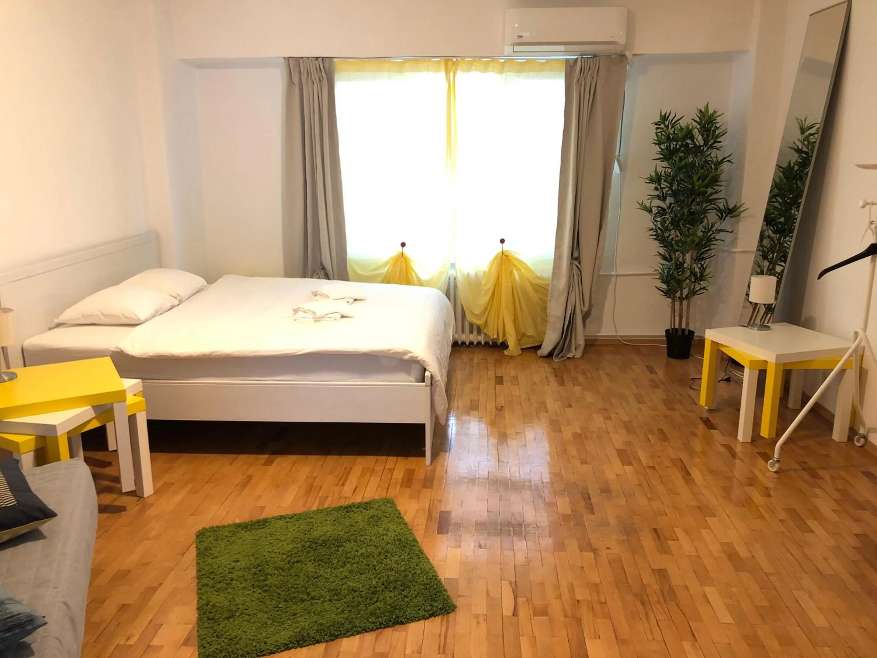 Bed in HATS by green apartments