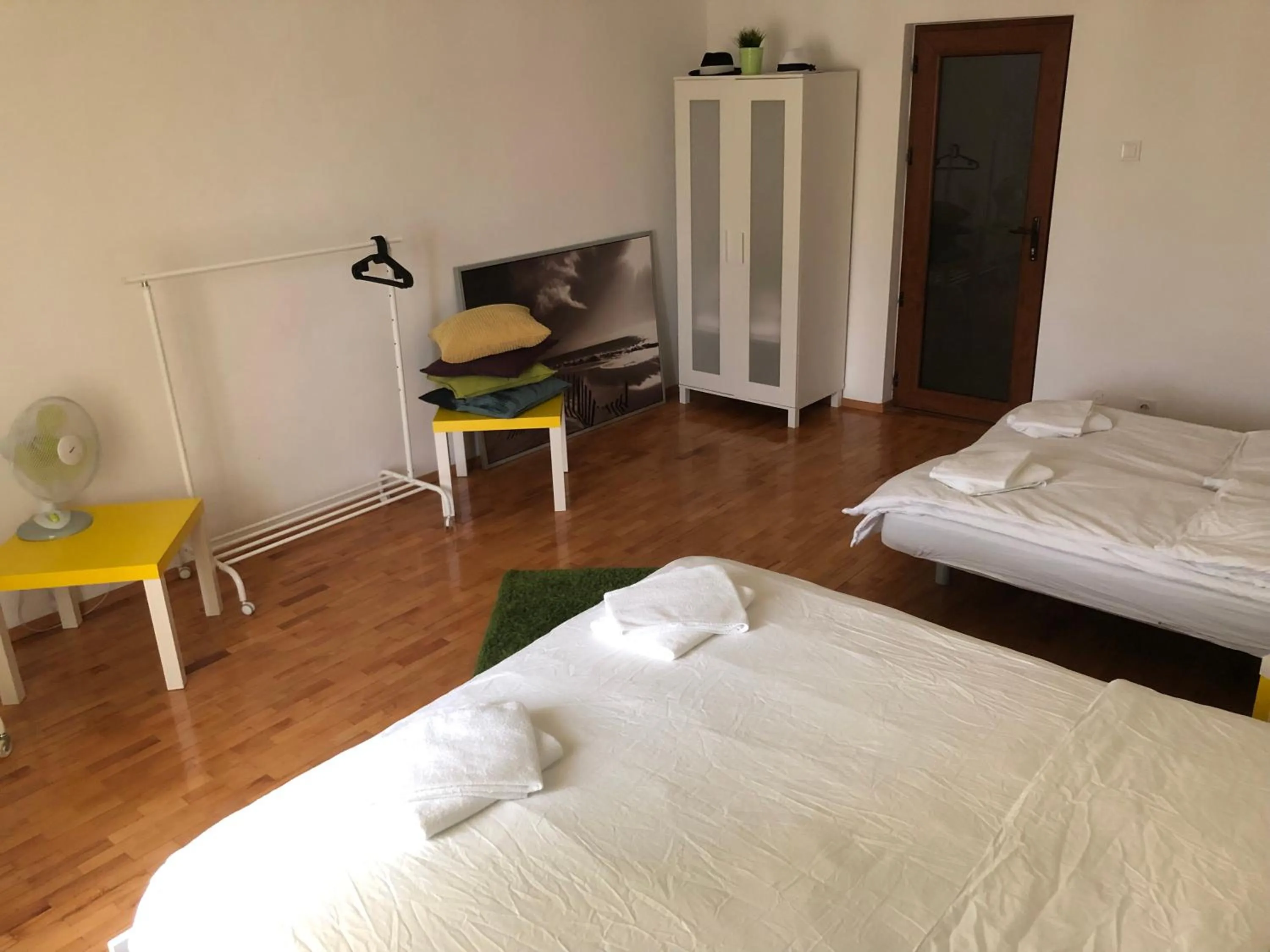 Bed in HATS by green apartments