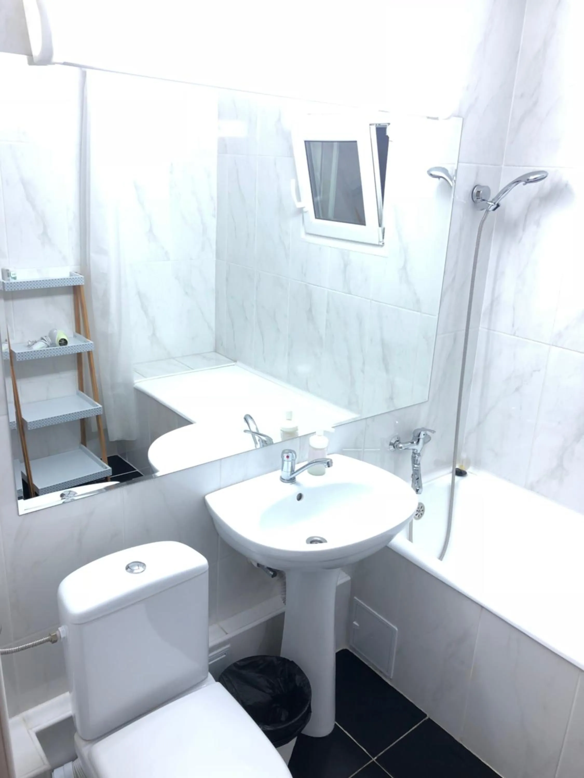 Shower in HATS by green apartments