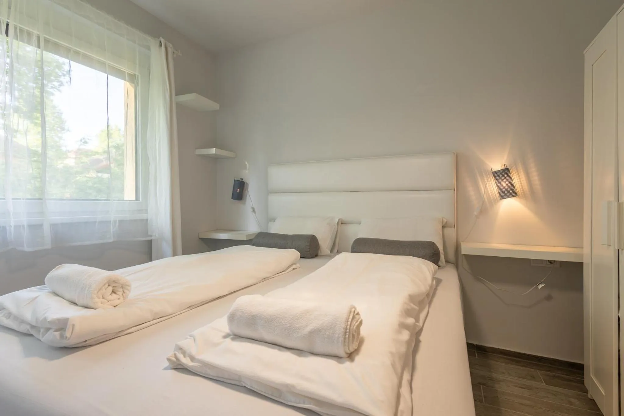 Bed in Casa Luxury Wellness Apartman By BLTN