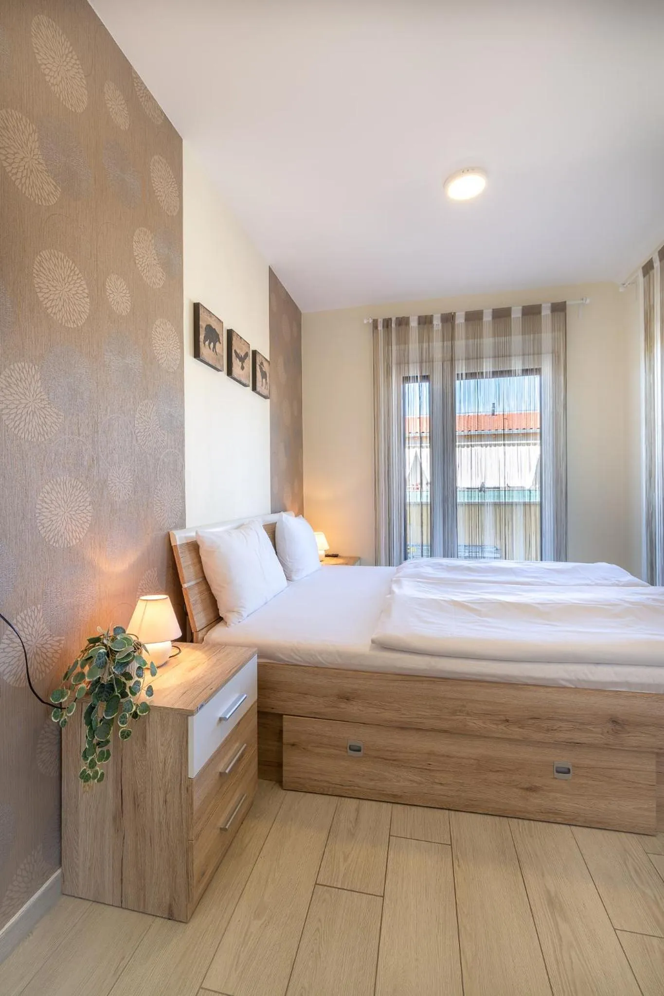 Bed in Casa Luxury Wellness Apartman By BLTN