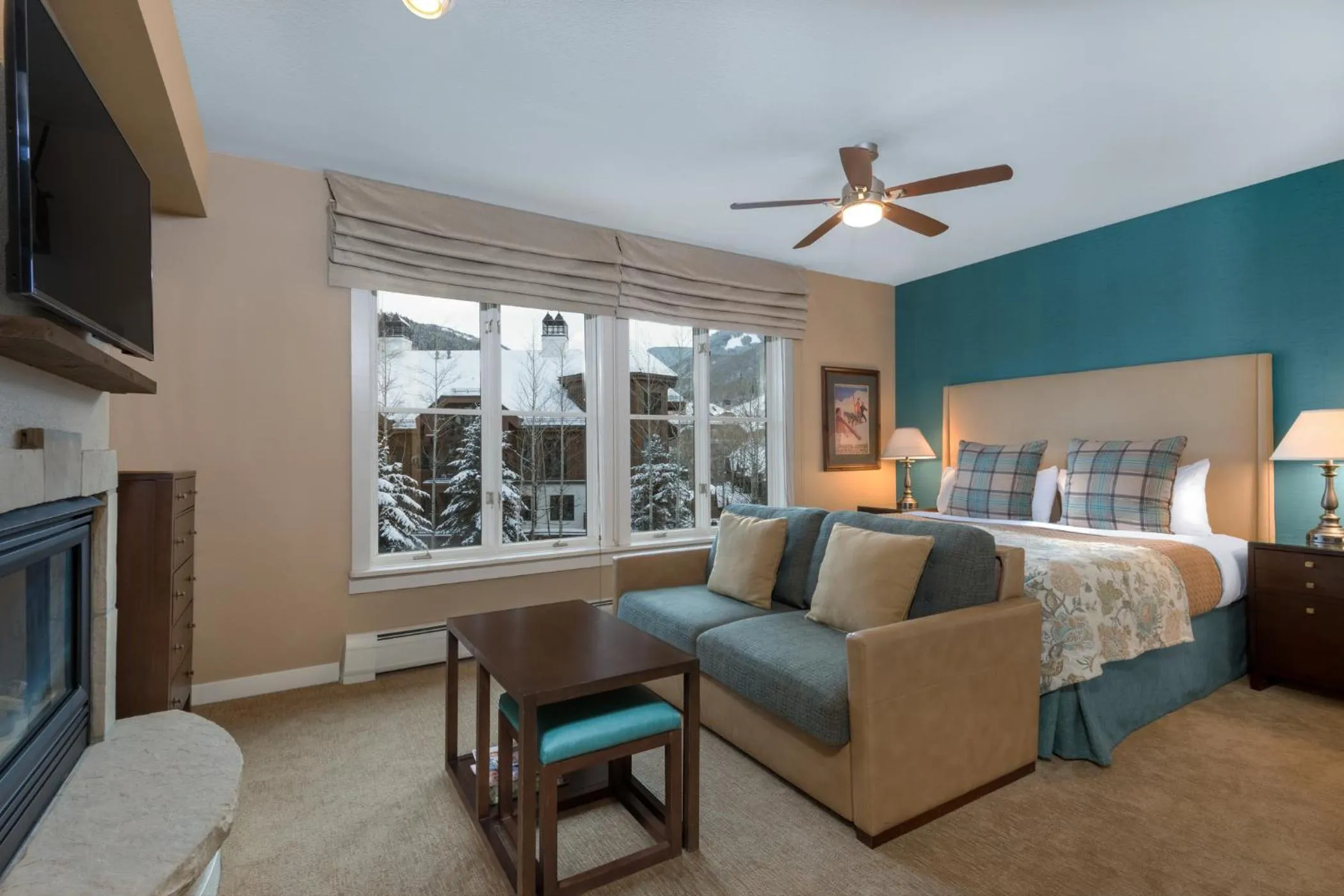 Bed in The Residences at Mountain Lodge by Hyatt Vacation Club