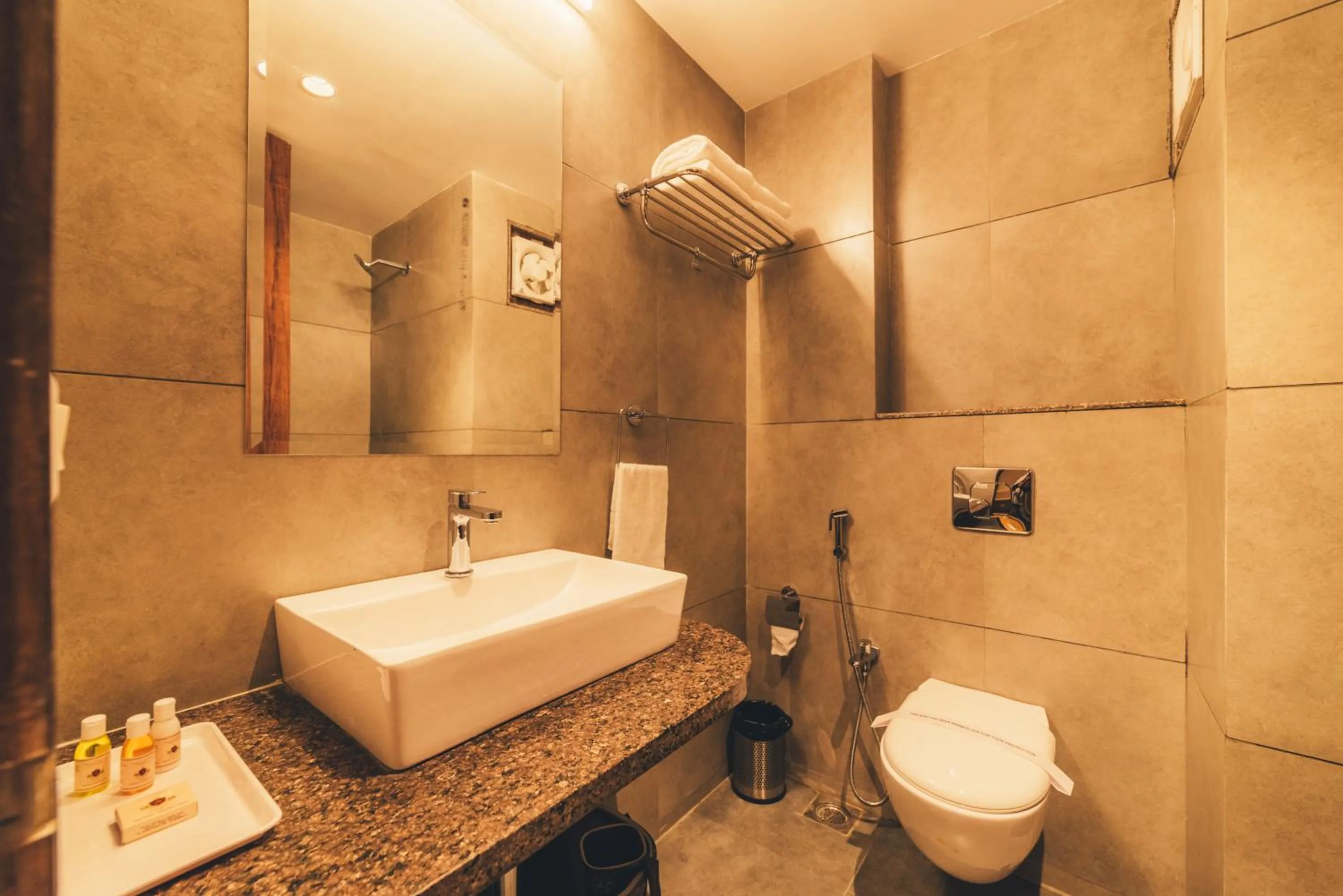 Bathroom in Hotel Antra Inn