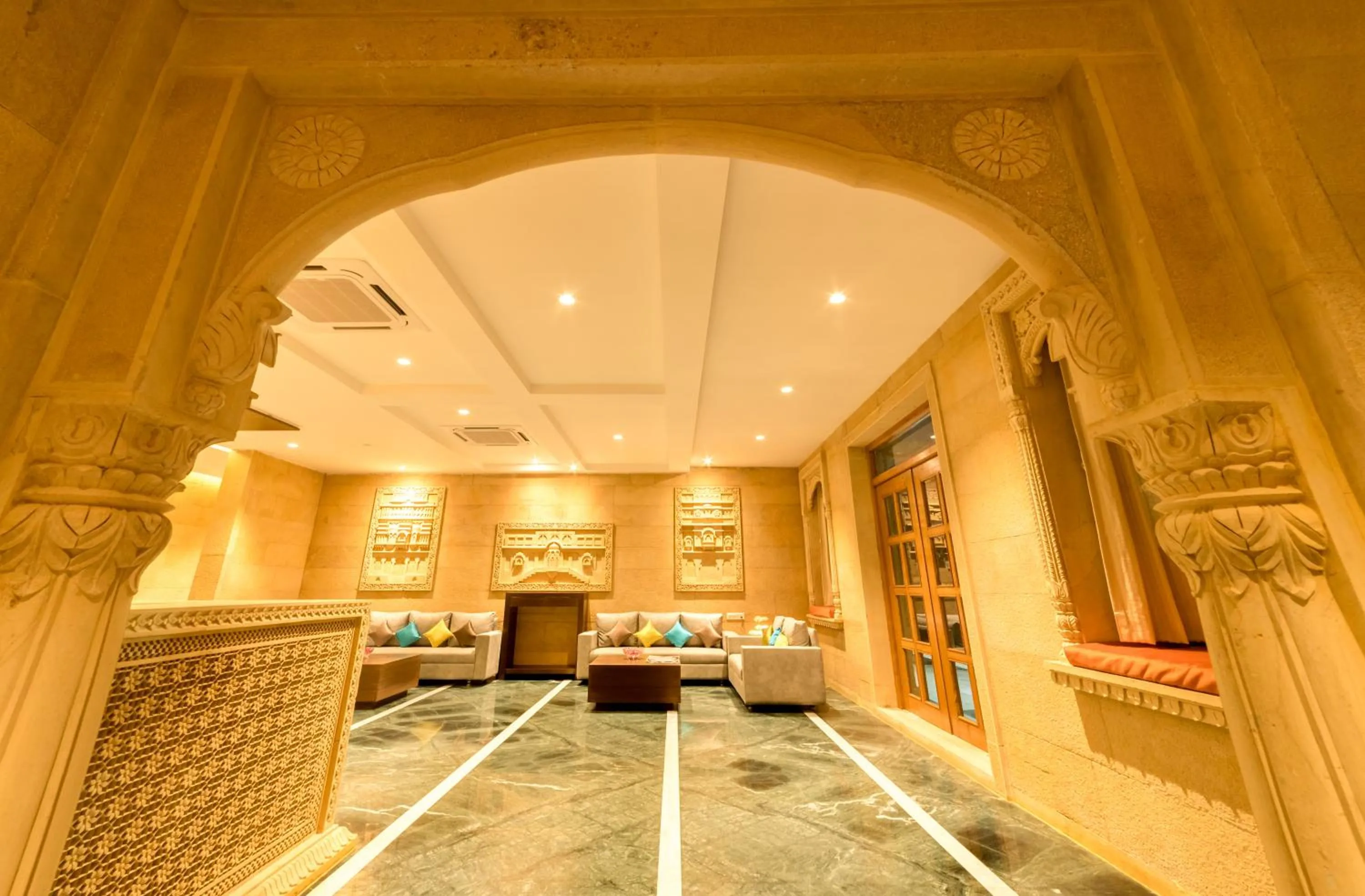 Lobby or reception in Hotel Antra Inn