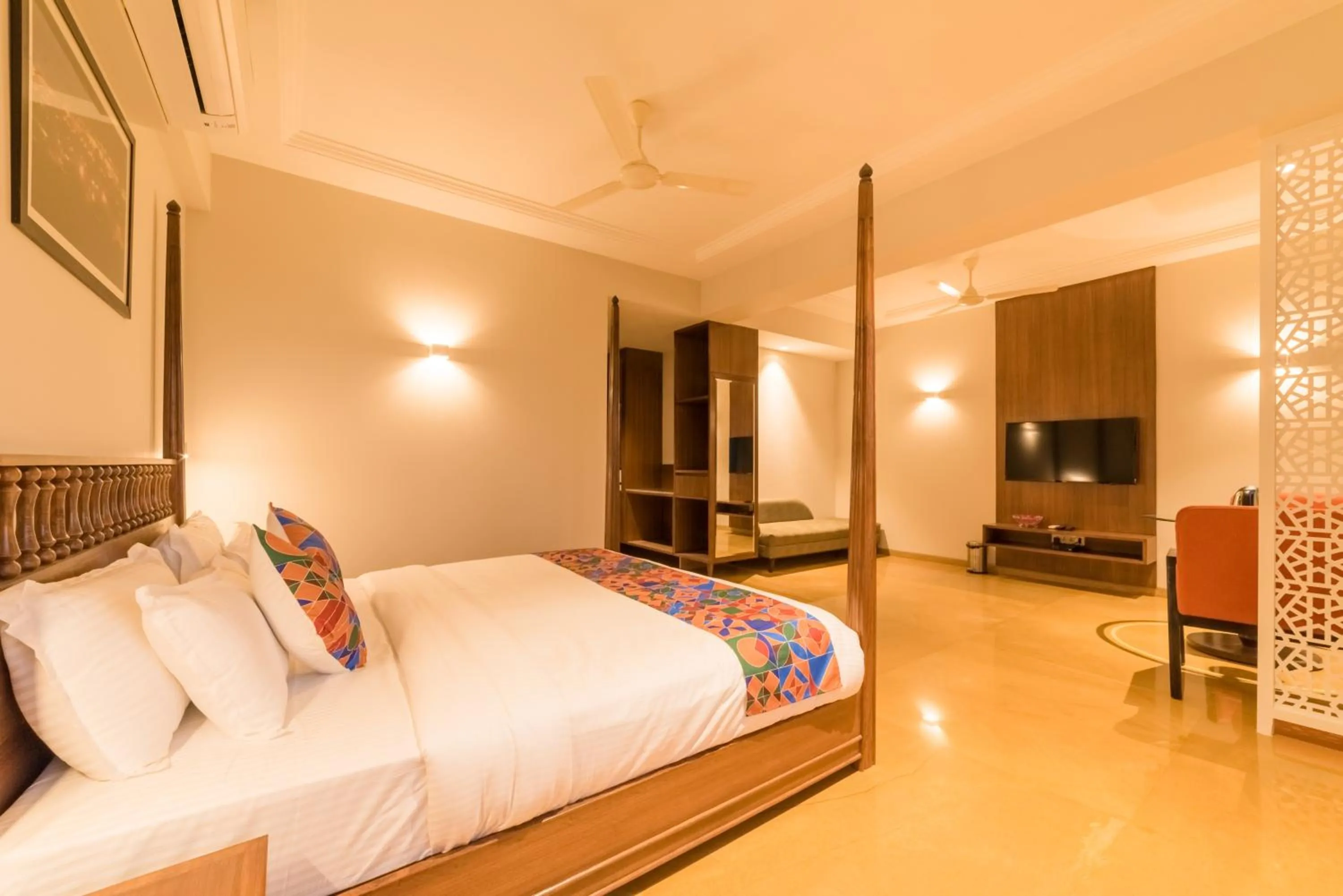 Photo of the whole room, Bed in Hotel Antra Inn