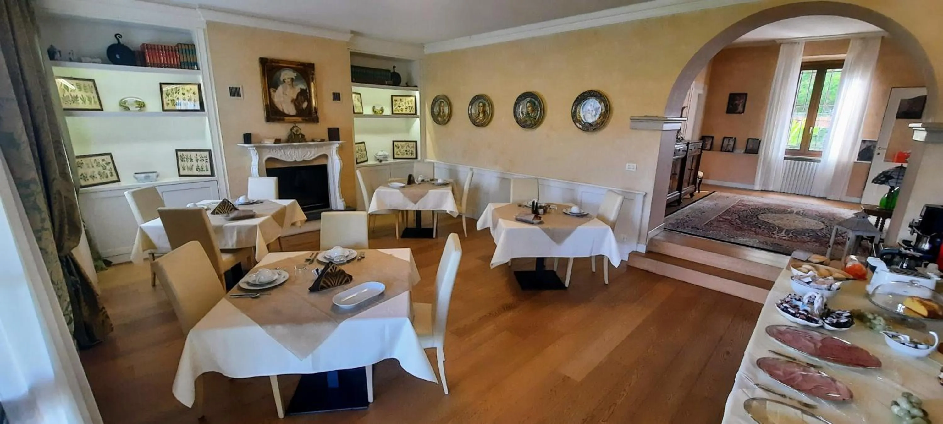 Food and drinks in B&B Villa Fiorini