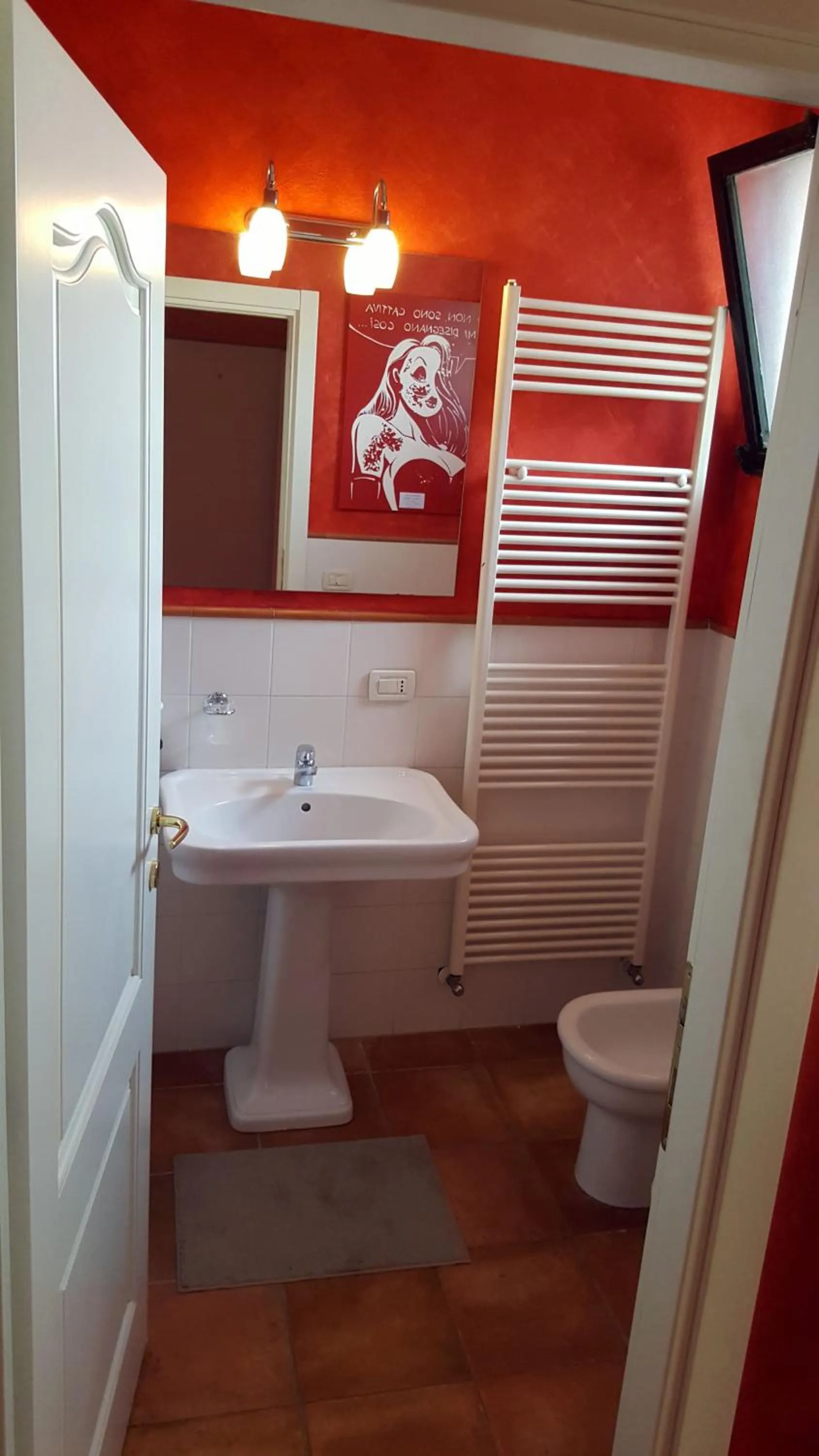 Bathroom in B&B Villa Fiorini