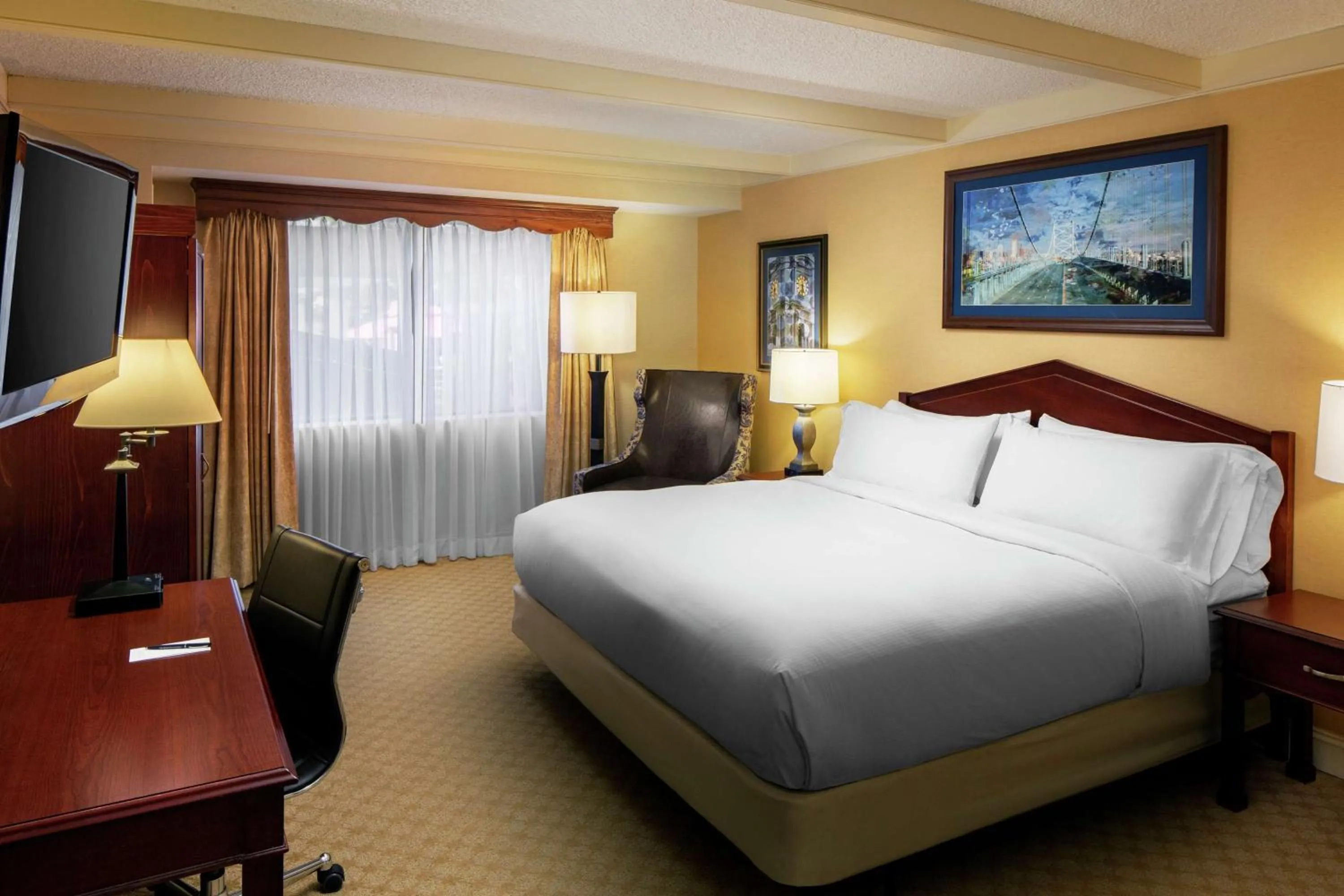 Bedroom, Bed in The Desmond Hotel Malvern, a DoubleTree by Hilton