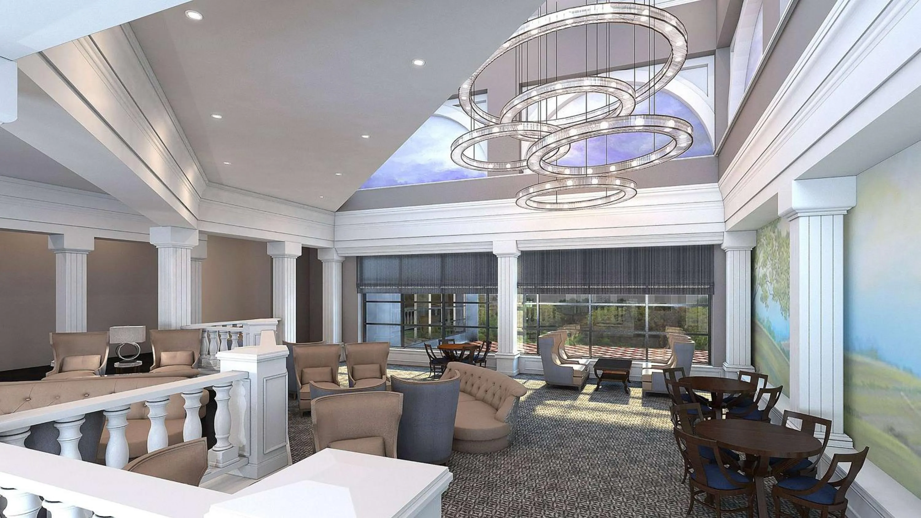 Lobby or reception in The Desmond Hotel Malvern, a DoubleTree by Hilton