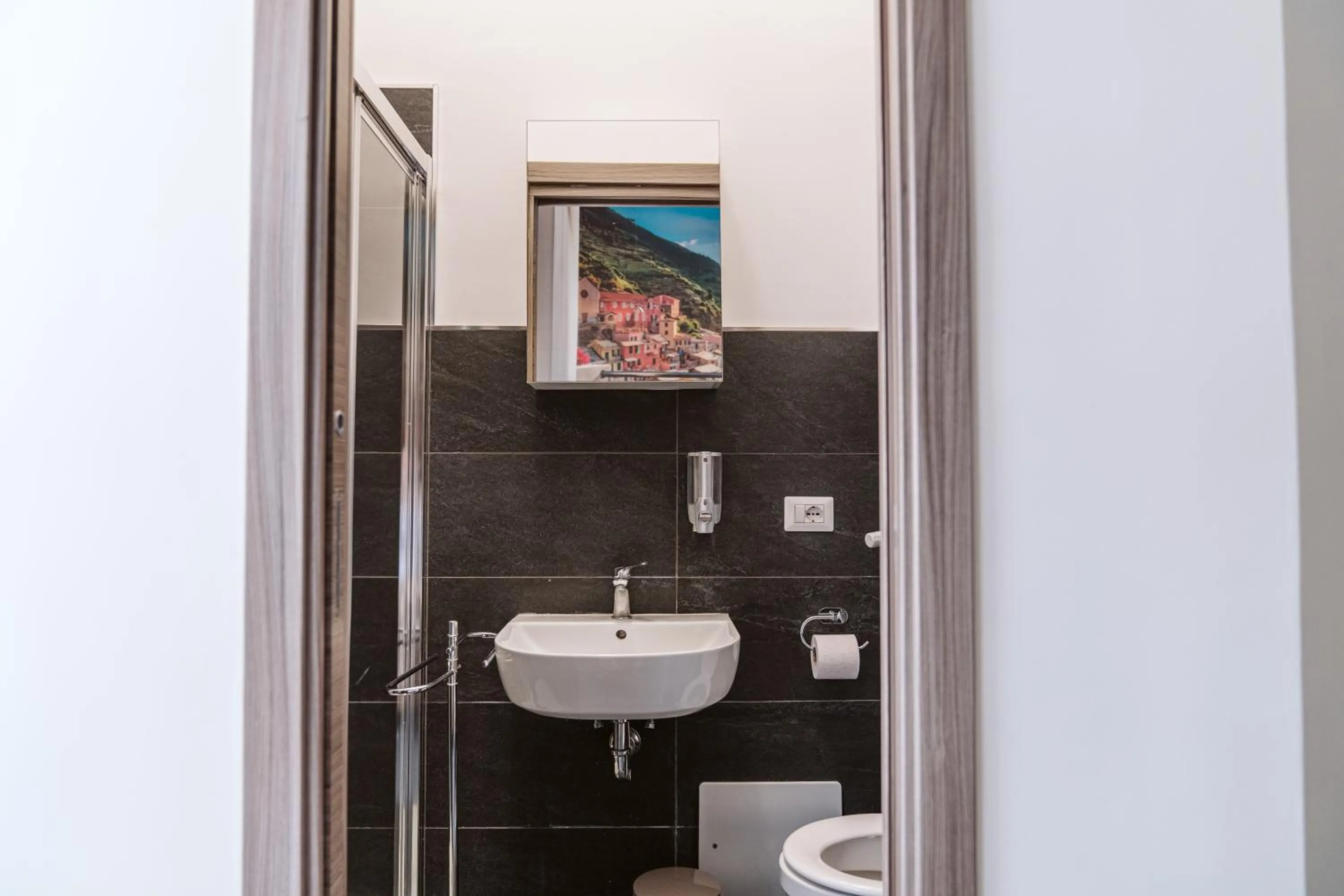 Toilet in Pandora Rooms - Pompei - Central Pompeii Near the Ruins