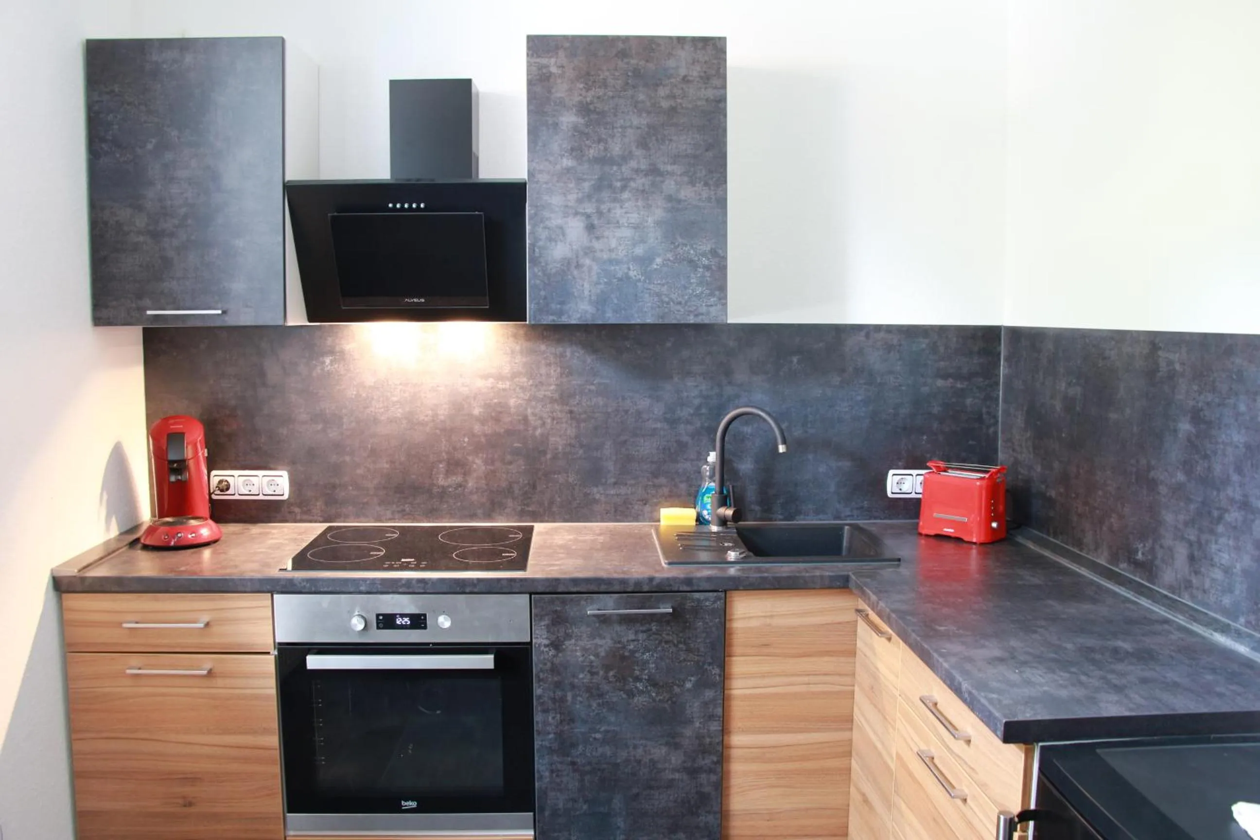 Kitchen or kitchenette in Aparts Oberhausen