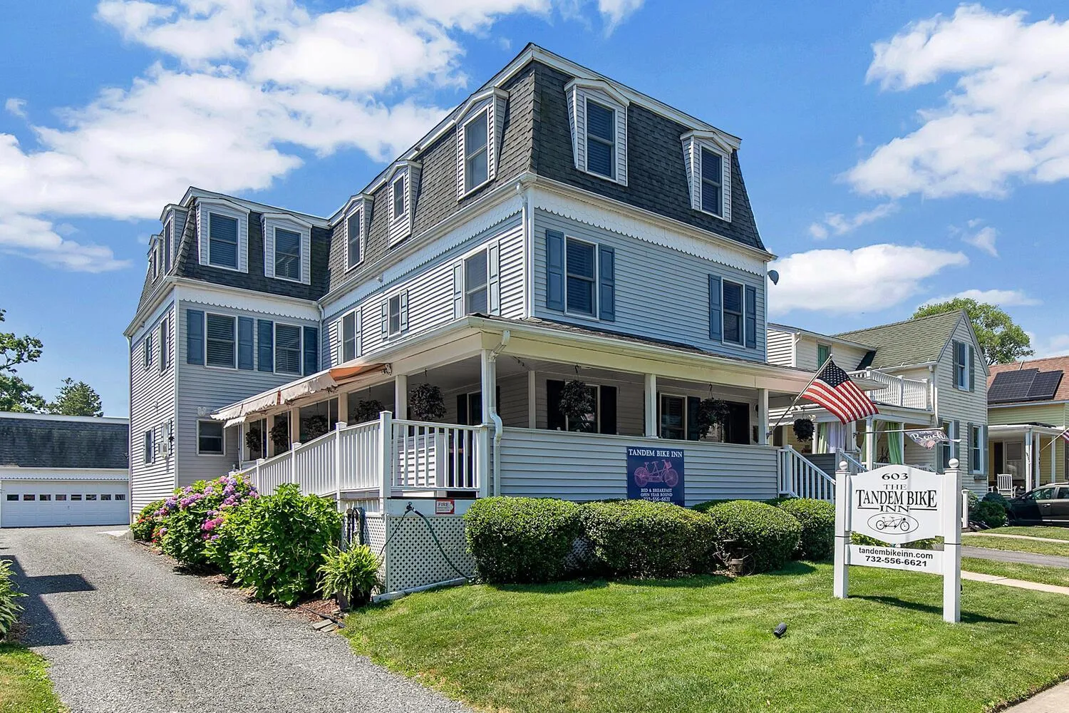 Property building in Tandem Bike Inn