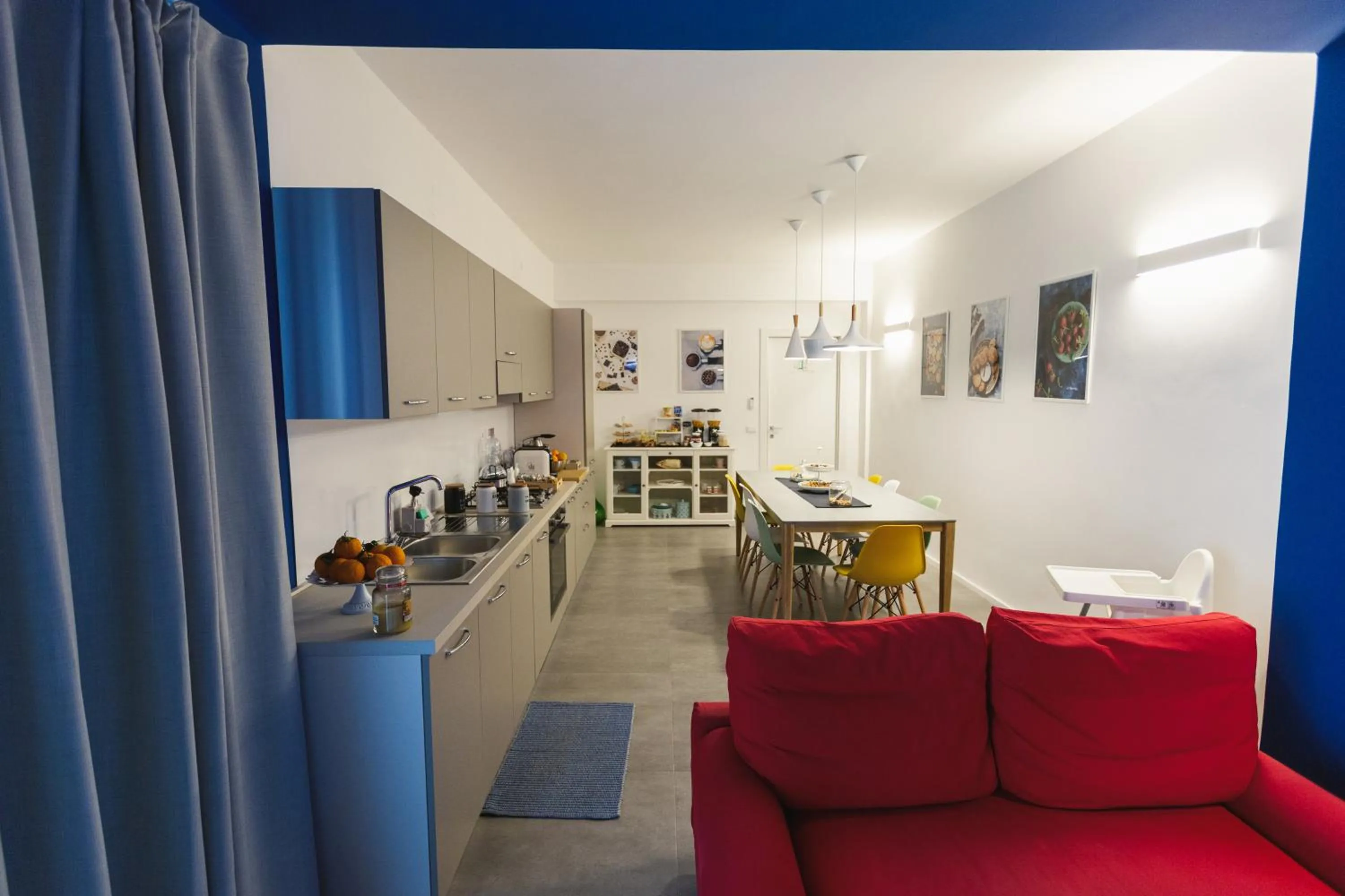 Kitchen or kitchenette in B&B a due passi dal mare