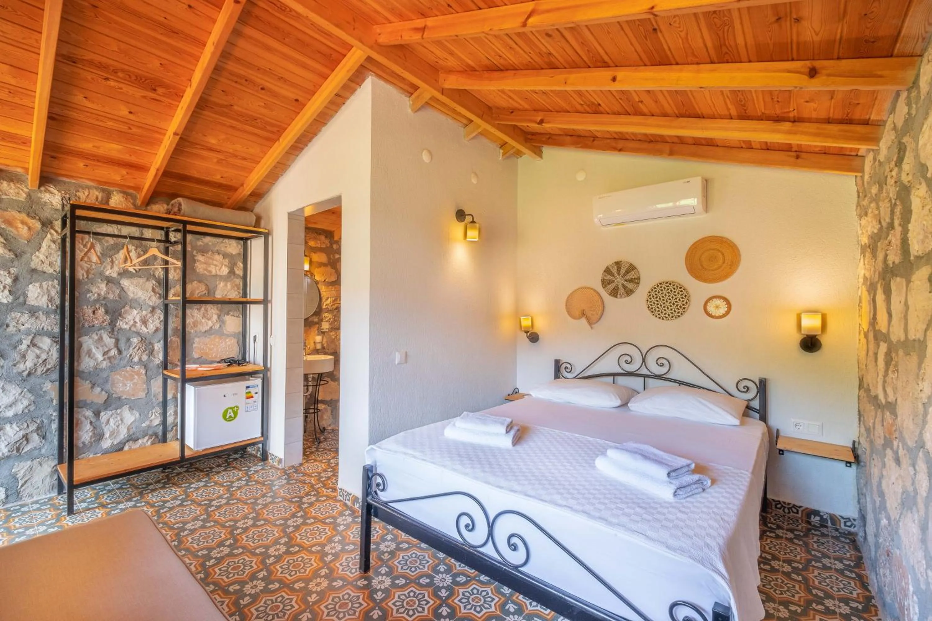 Bed in Kaş Joy Glamping