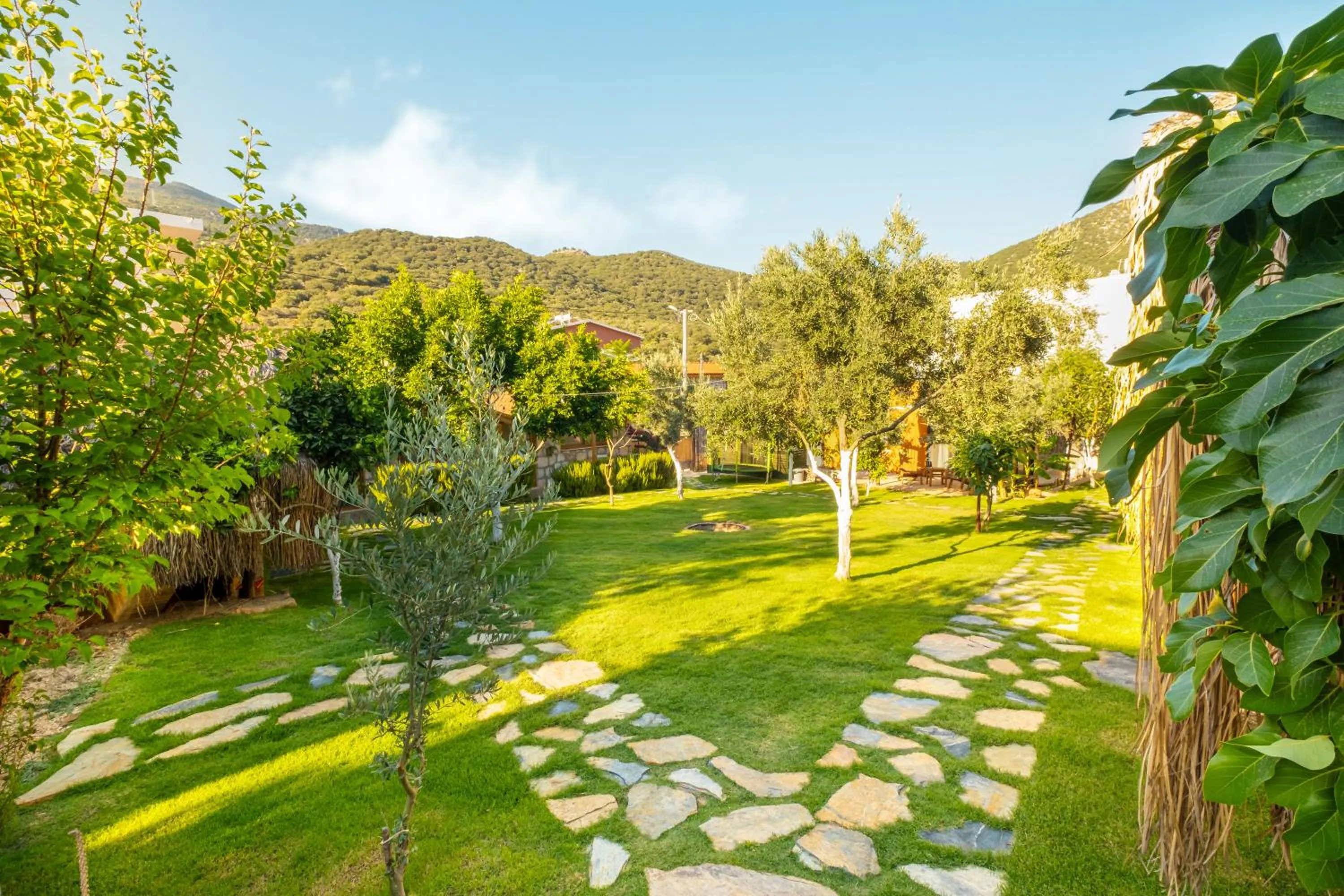 Garden view in Kaş Joy Glamping