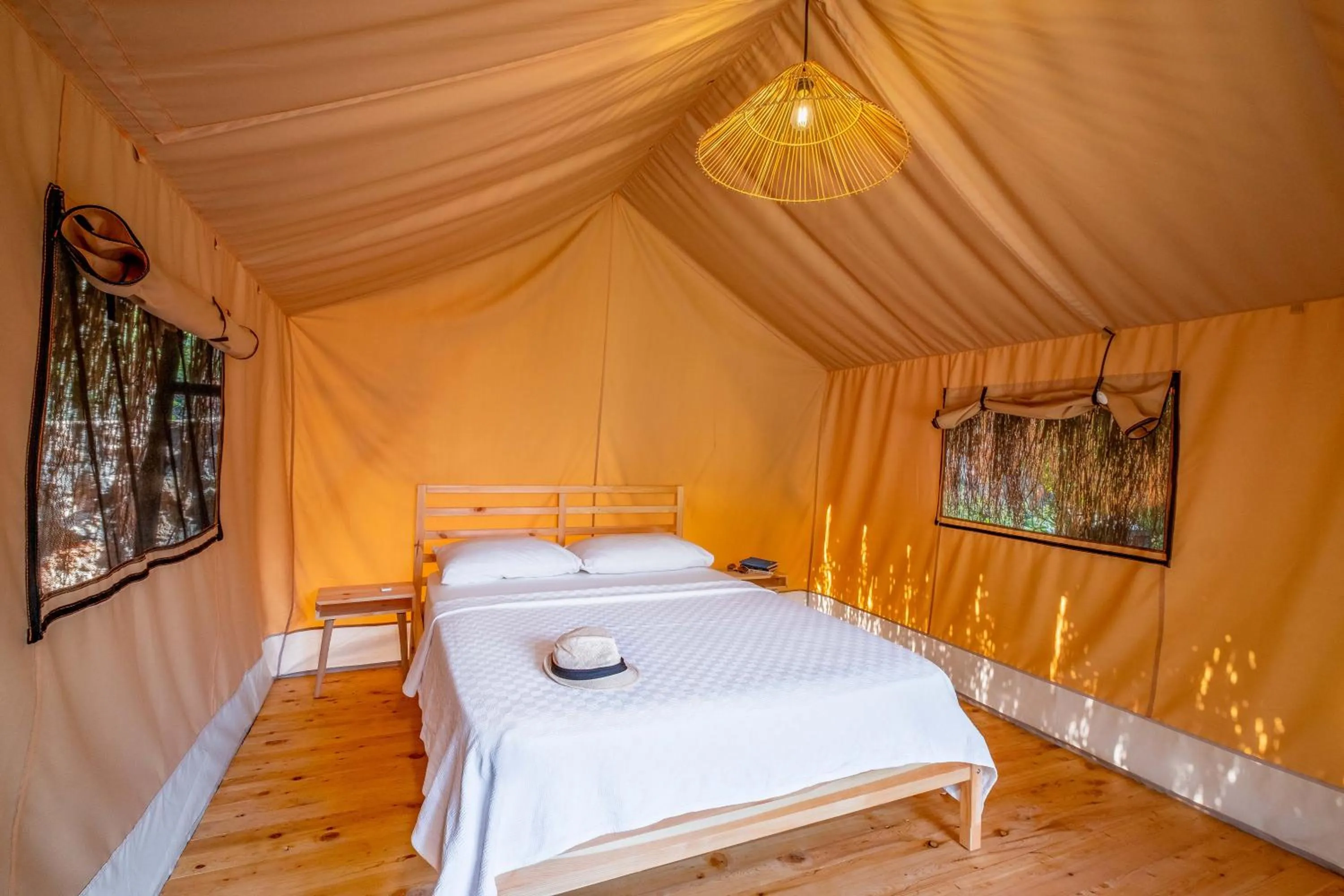 Bedroom, Bed in Kaş Joy Glamping