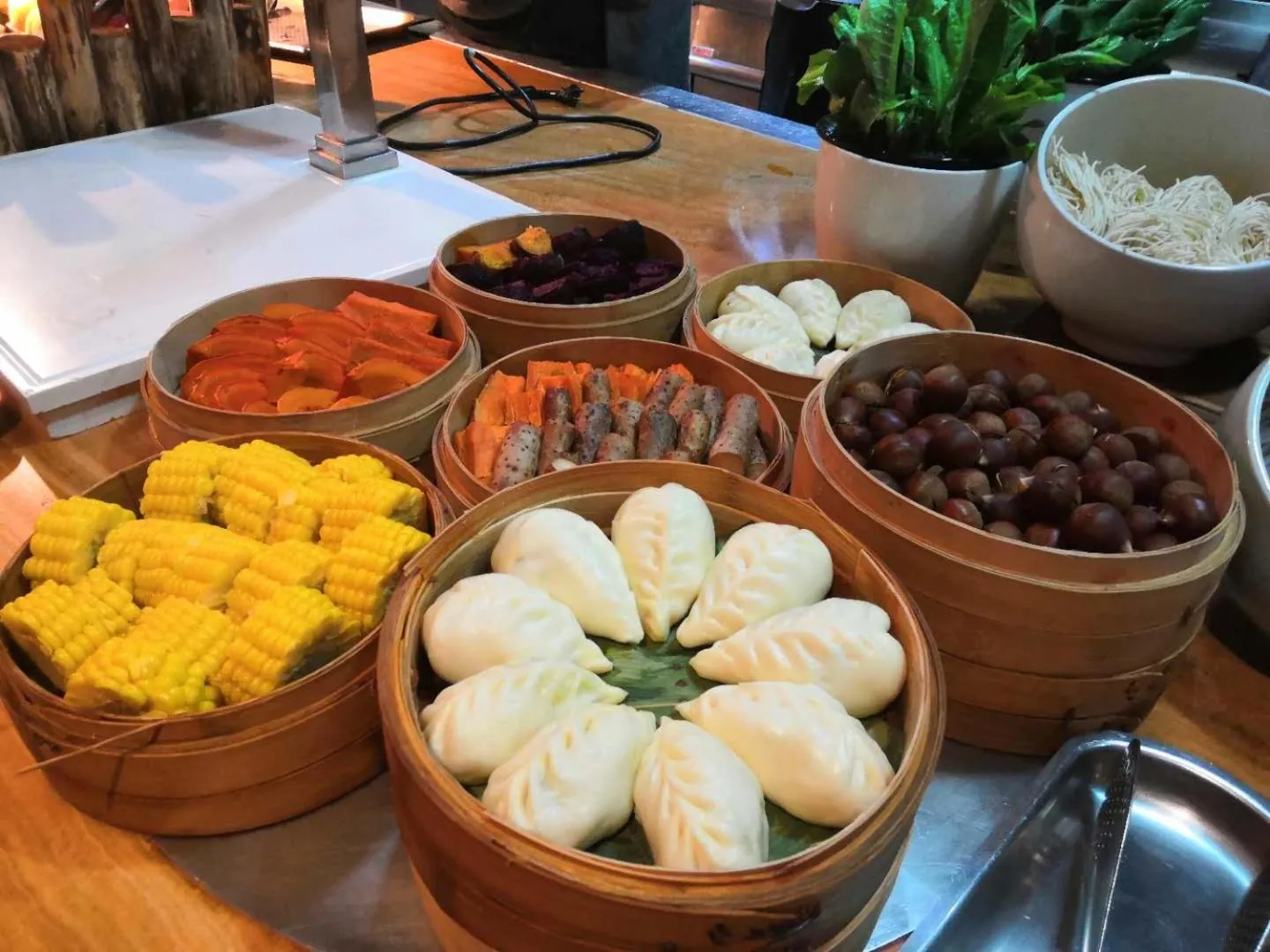 Breakfast in San Po Hotel - Fuzhou Pushang