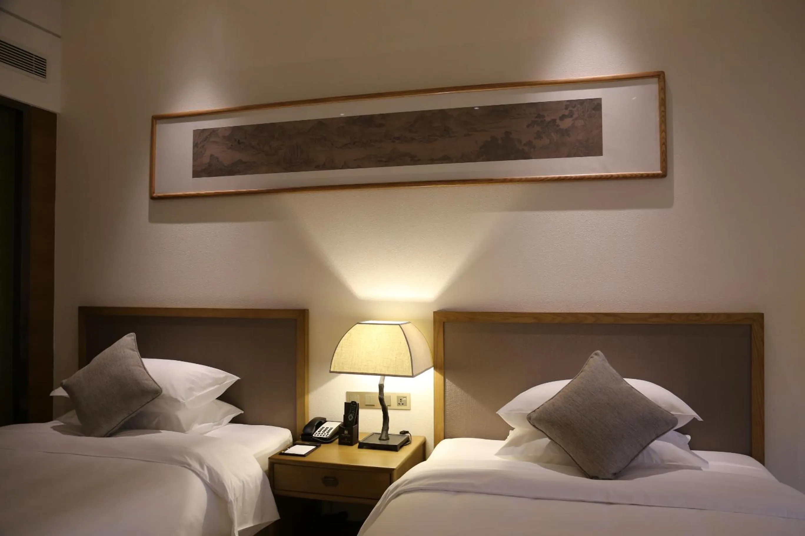 Bed in San Po Hotel - Fuzhou Pushang