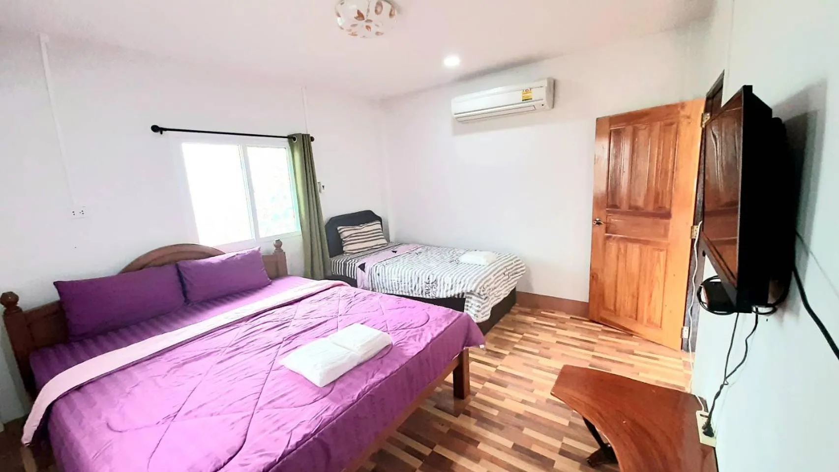 Bed in Rapeepat Residential and Resort