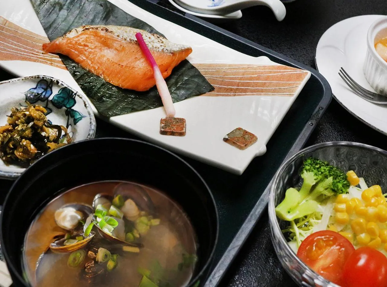 Food in Shikinoyado SAHIMENO