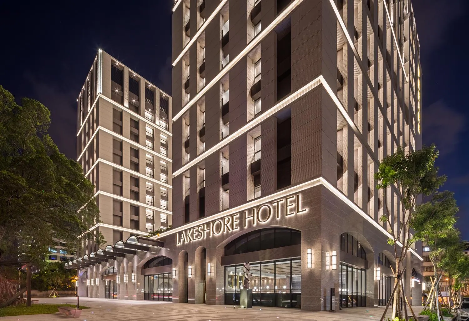 Facade/entrance in Lakeshore Hotel Tainan