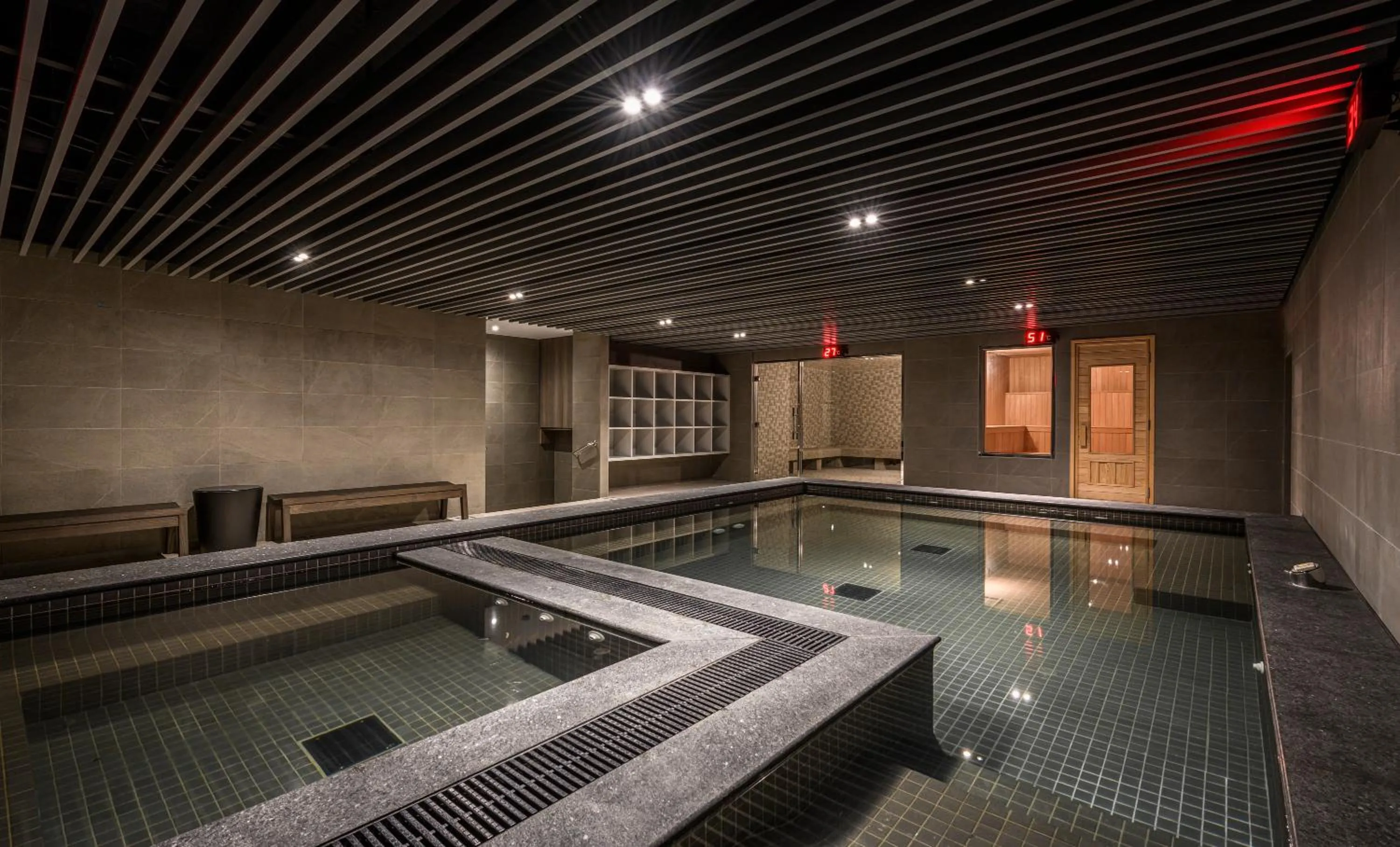 Sauna in Lakeshore Hotel Tainan