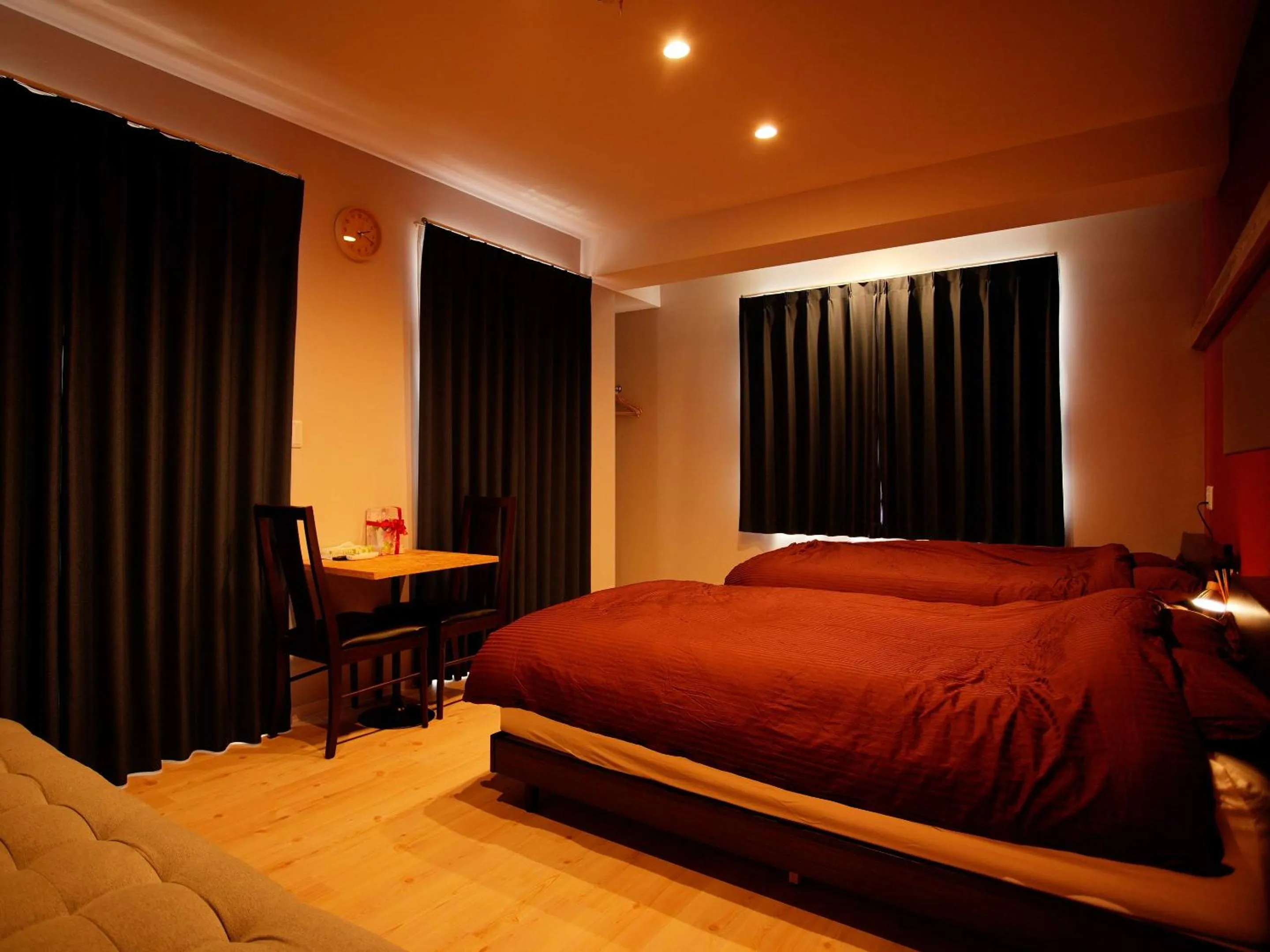 Photo of the whole room, Bed in Mcity in Furujima