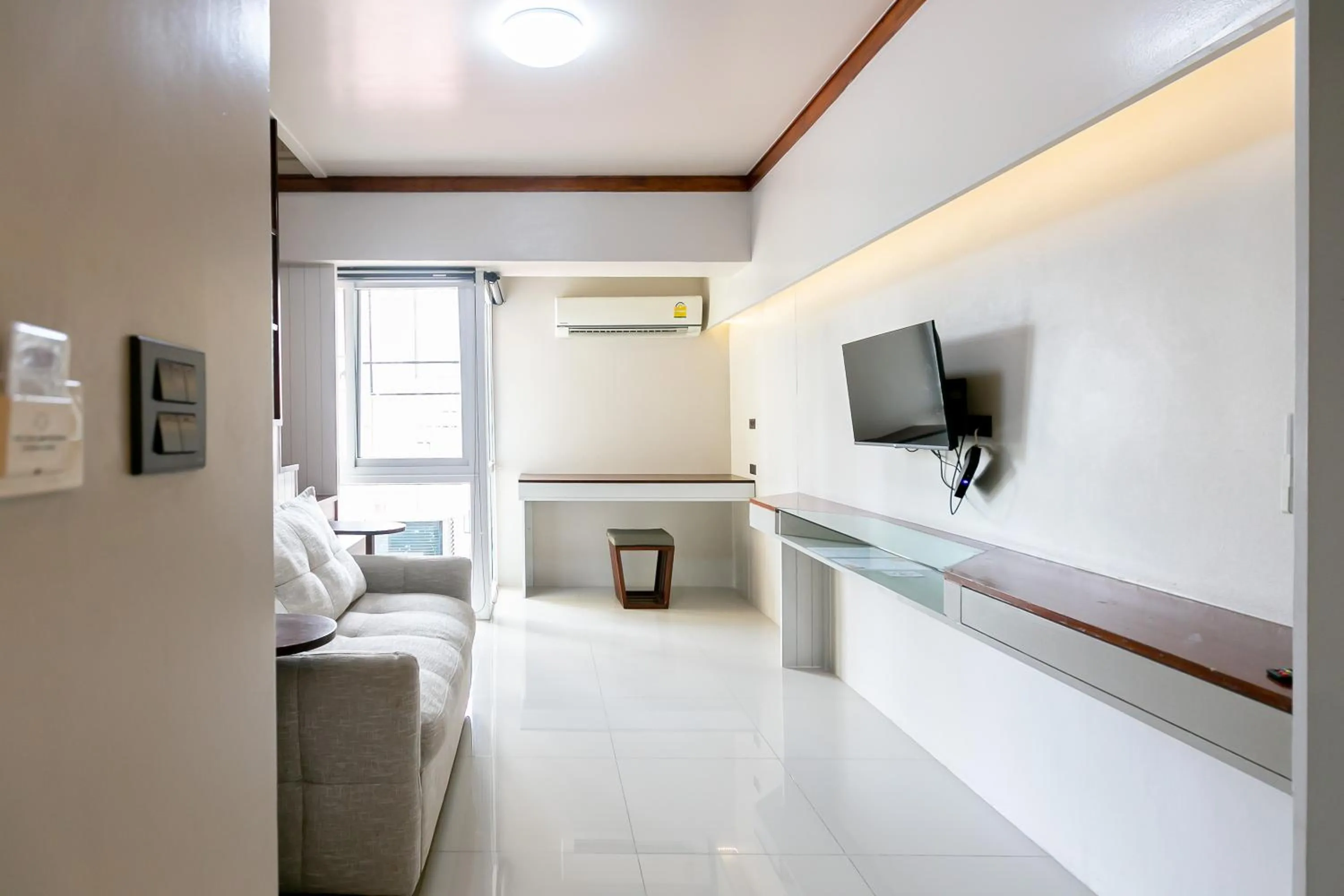 Living room in A Sleep Bangkok Sathorn