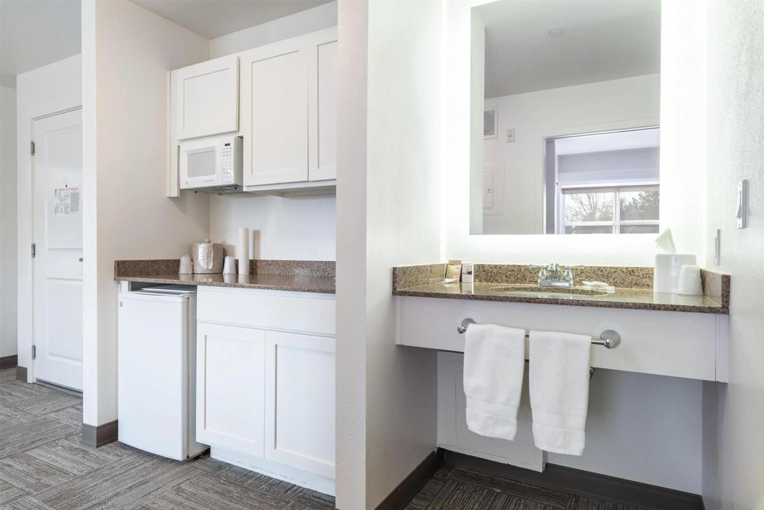 Bedroom in Marshall Suites Bainbridge Island, SureStay Collection by BW