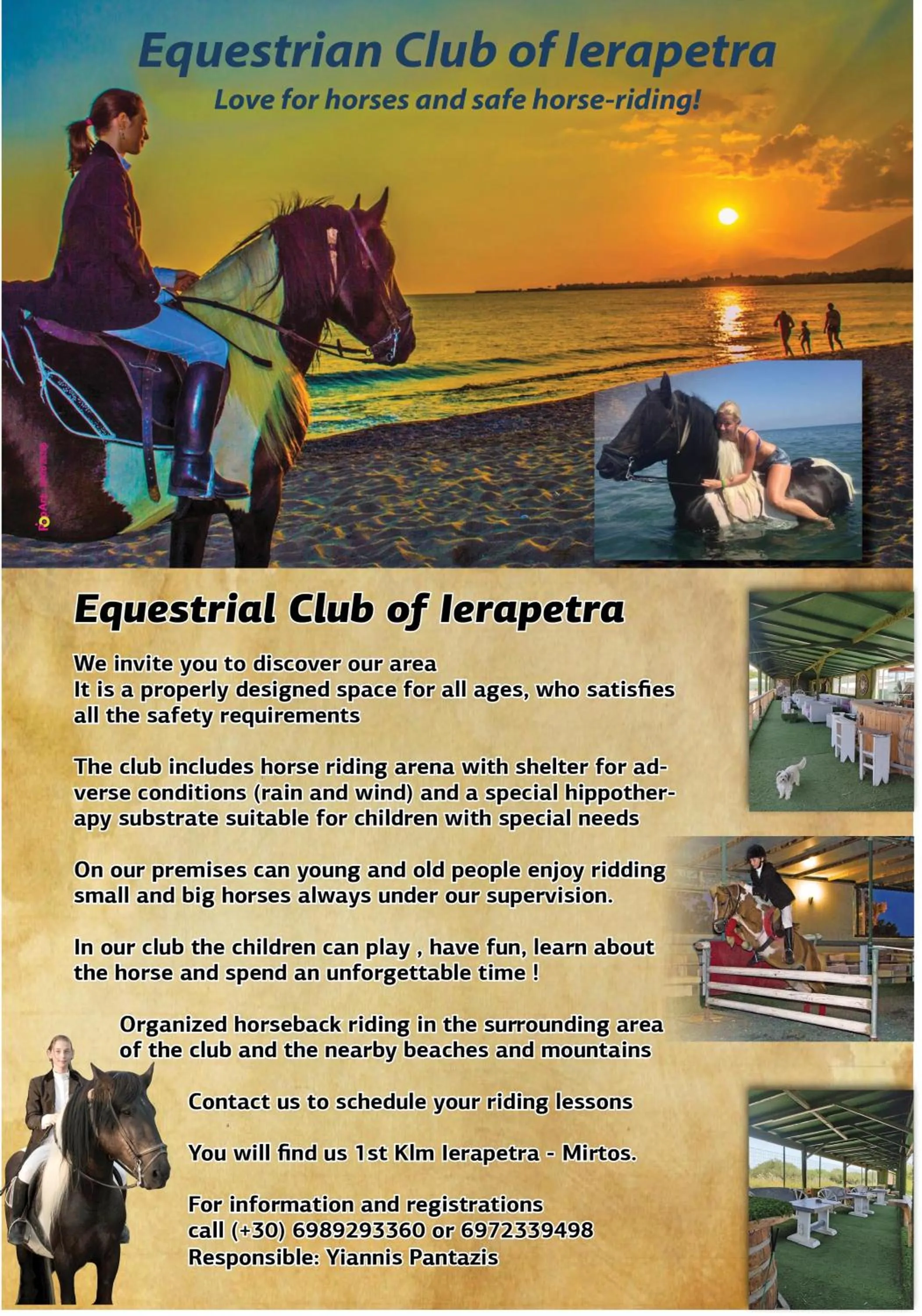 Horse-riding in New Aurora Apts Studios