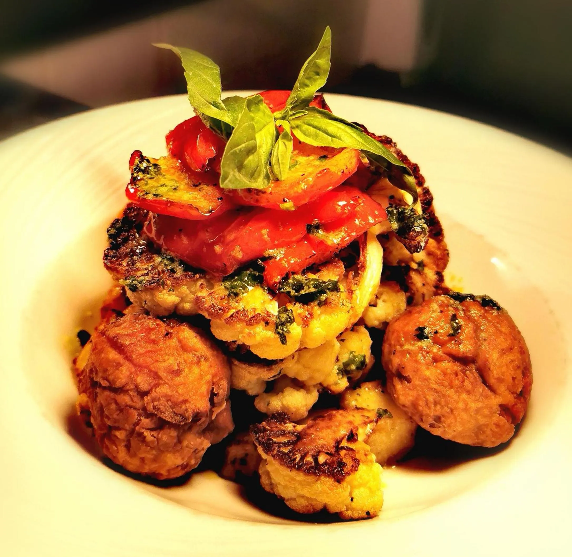 Food close-up in The Manor House Inn