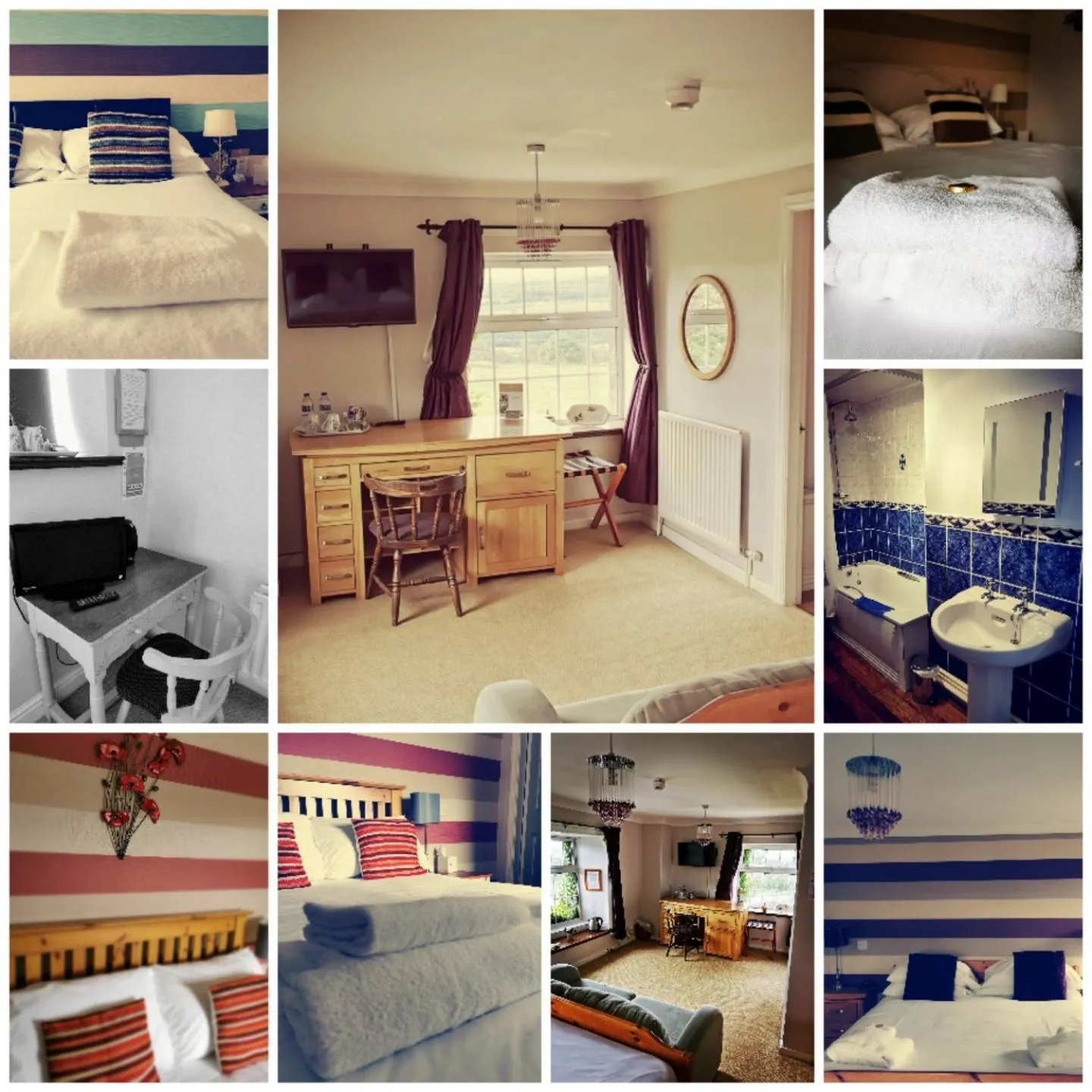 Bed in The Manor House Inn