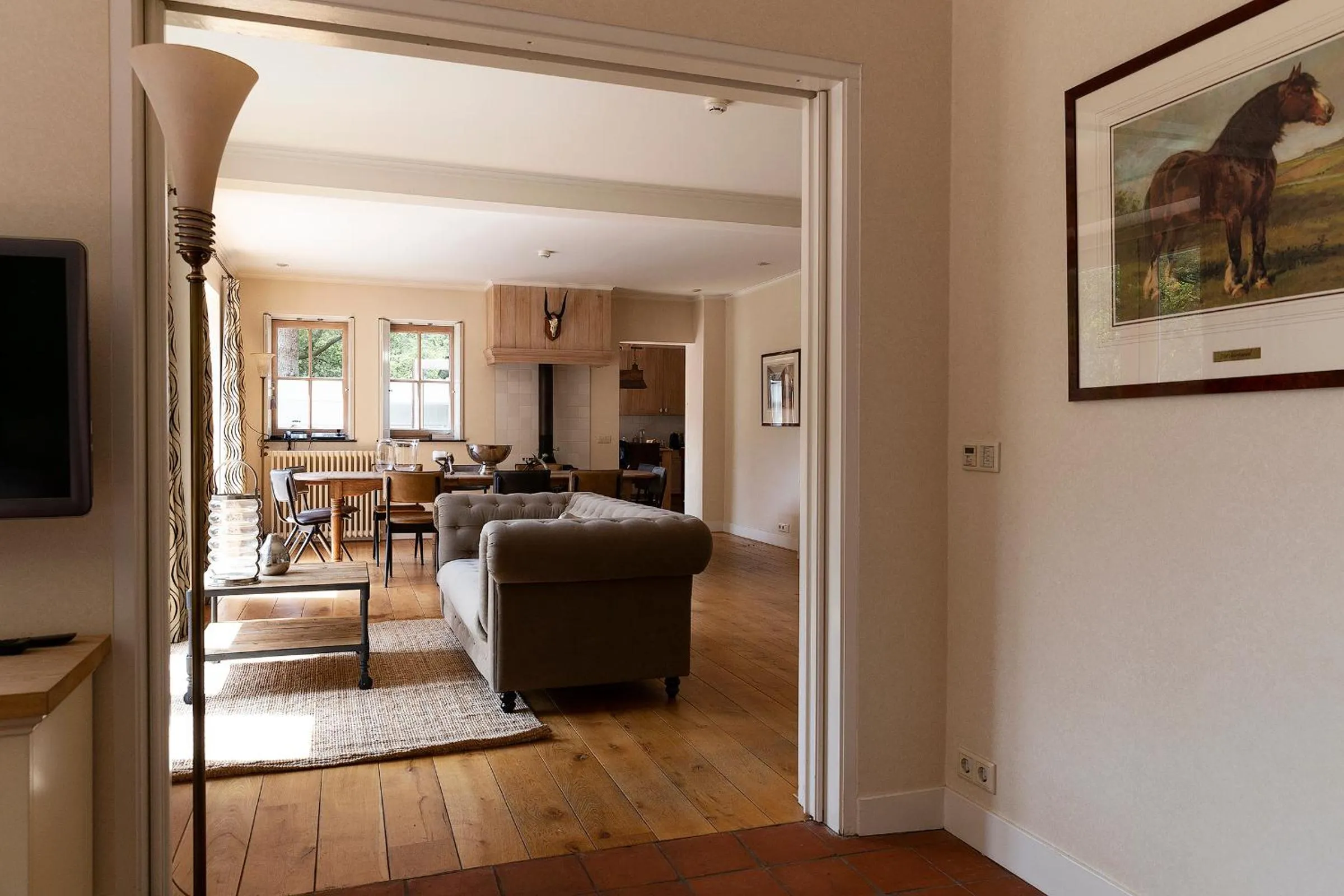 Dining area in Bosvilla Kennemerduinen