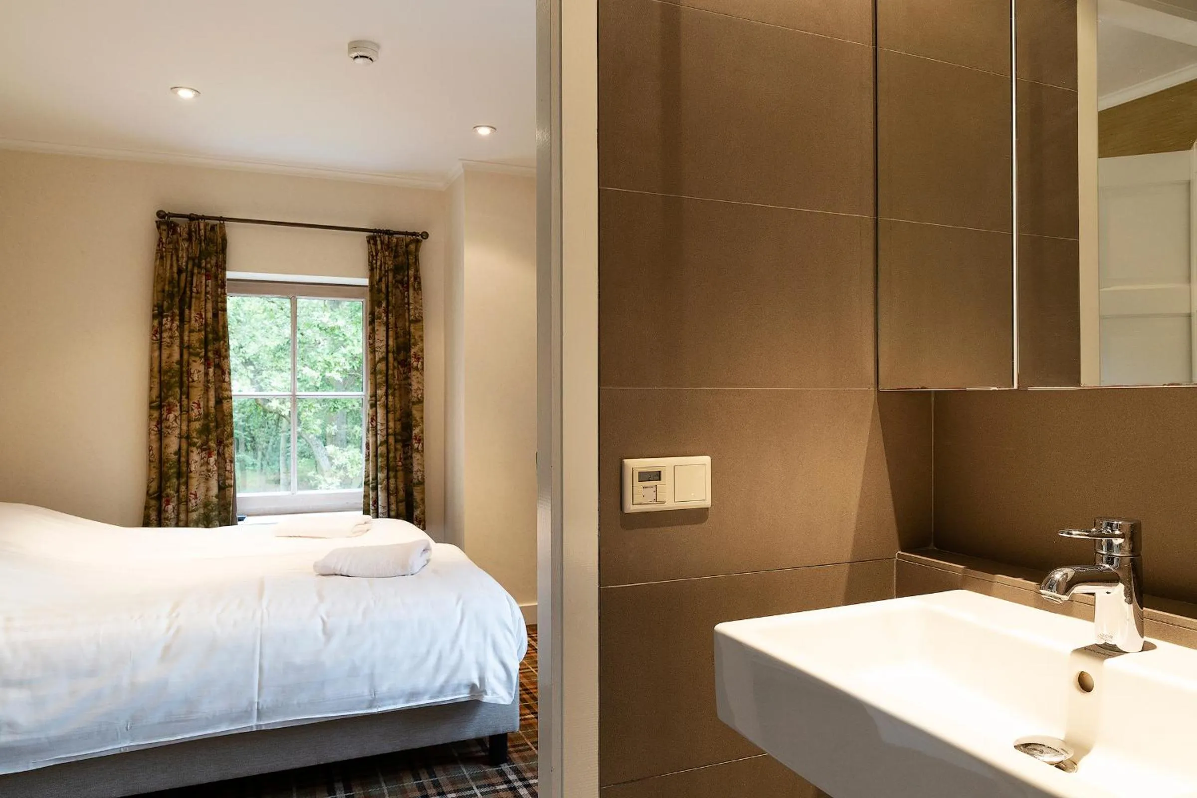 Bedroom, Bed in Bosvilla Kennemerduinen