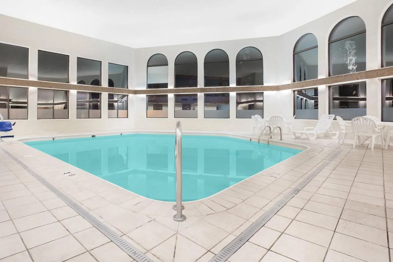 Swimming pool in Ramada by Wyndham Hancock Waterfront