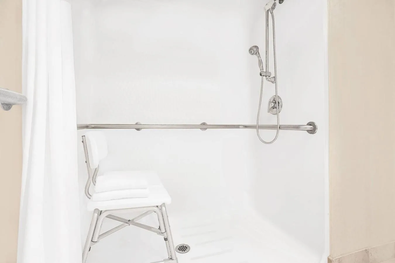 Shower in Ramada by Wyndham Hancock Waterfront