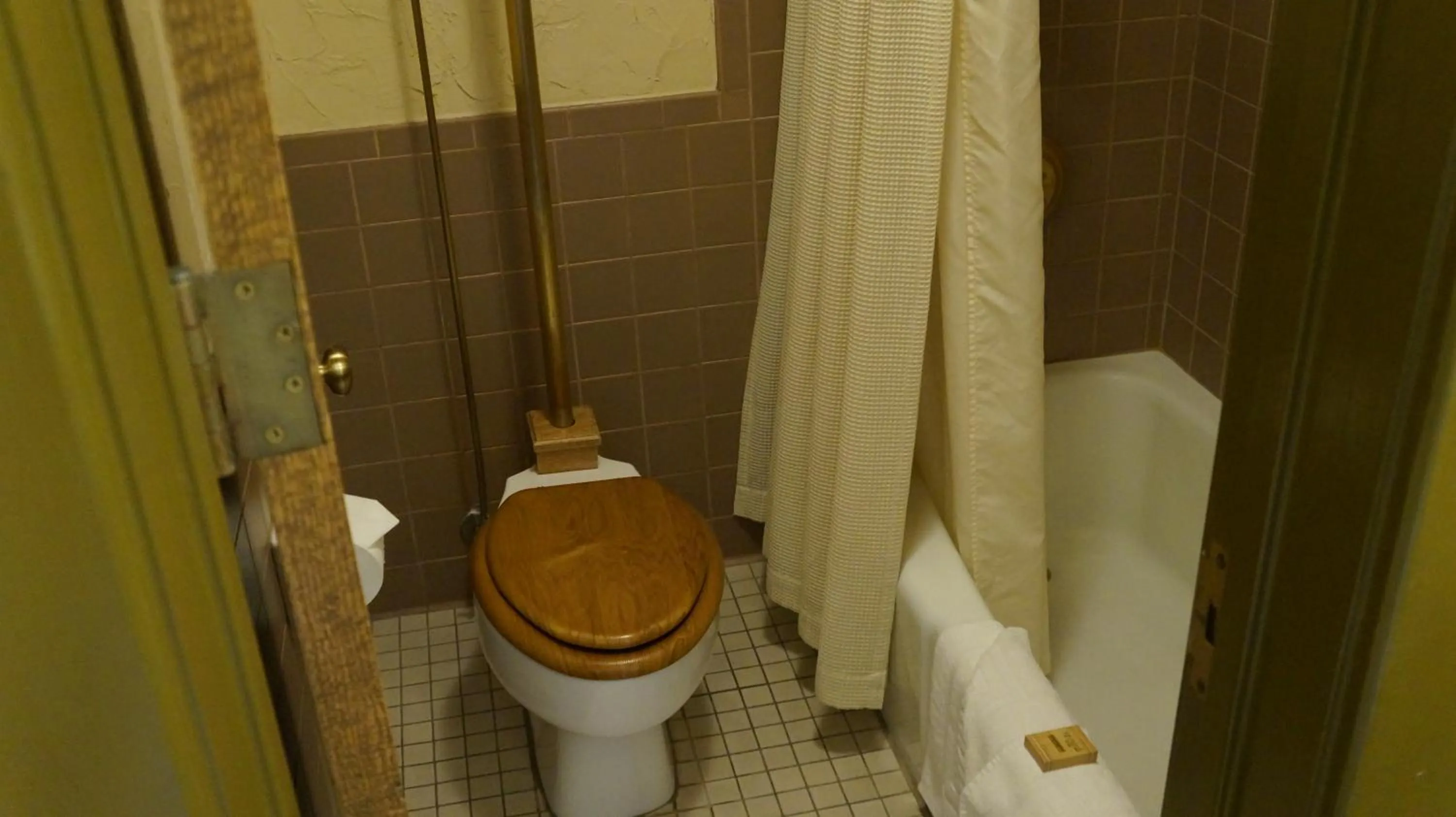 Bathroom in Stockyards Hotel