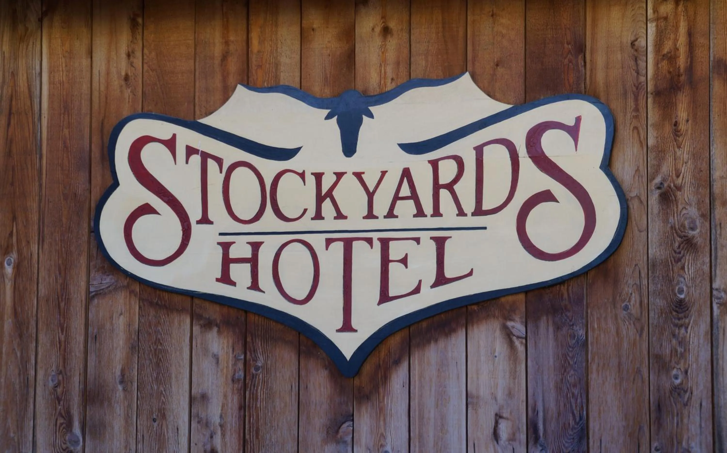 Property logo or sign in Stockyards Hotel