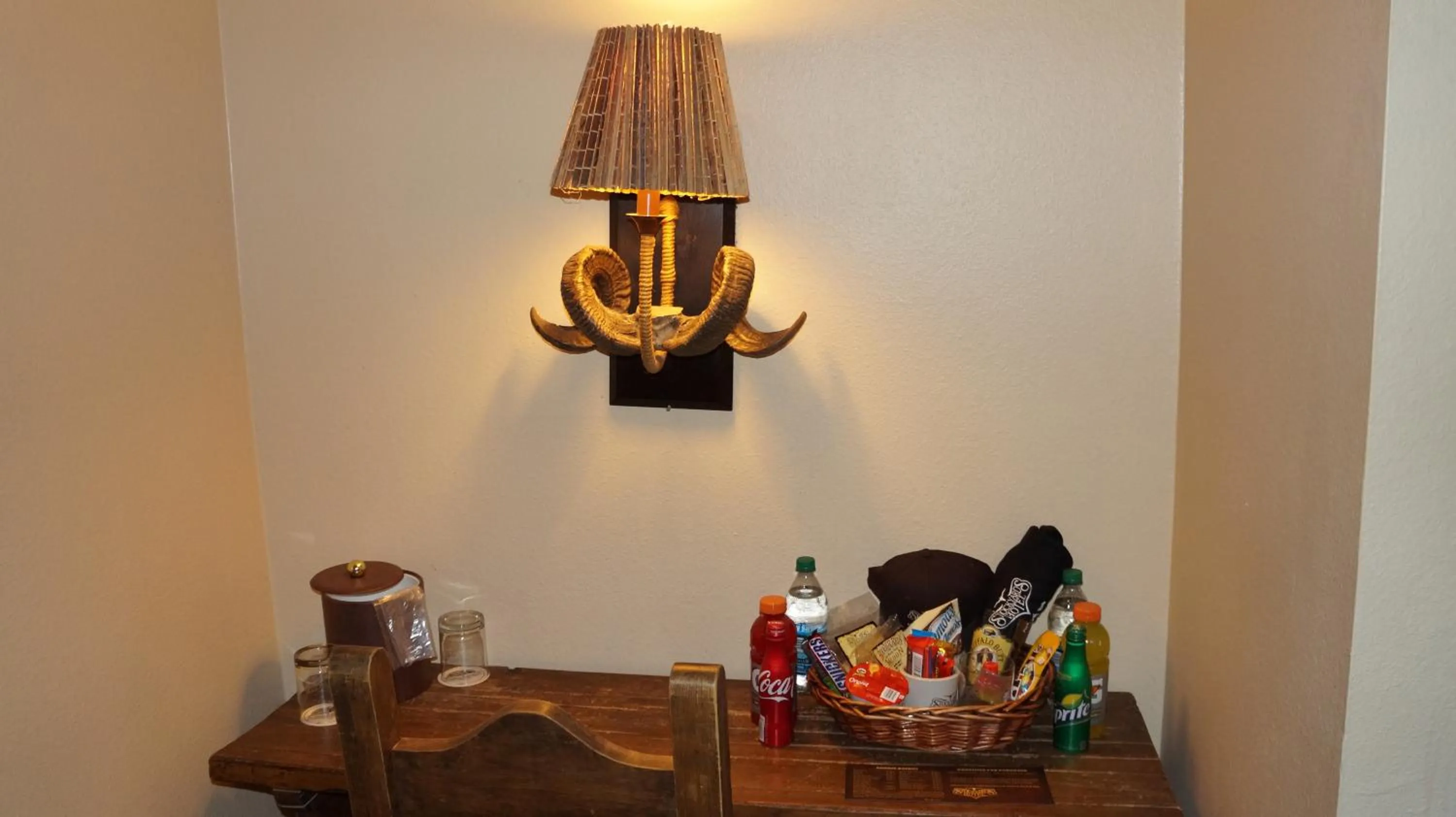 Seating area in Stockyards Hotel